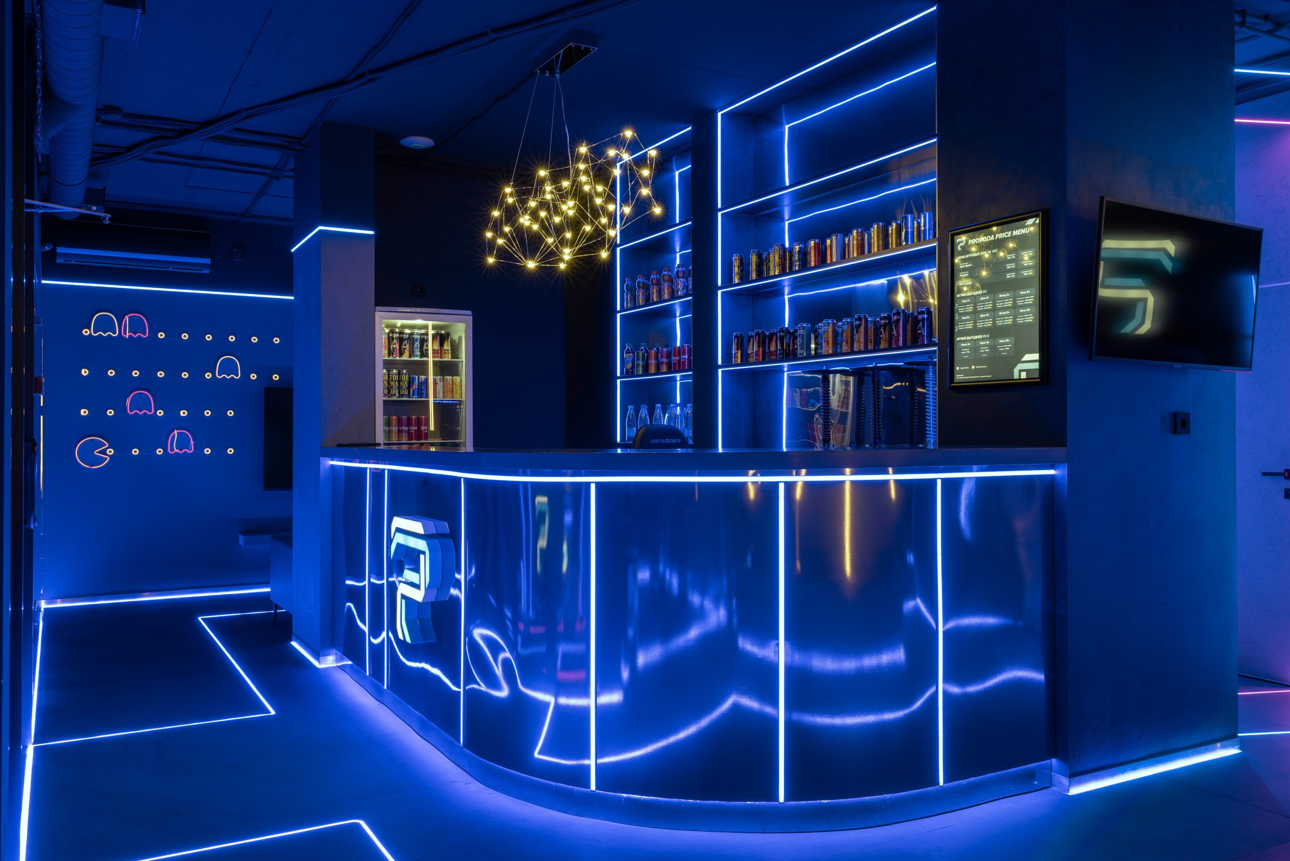 Второй компьютерный клуб "Provoda" - Интерьерный фотограф Коваль Илья. Коваль Илья — Интерьерный и архитектурный фотограф