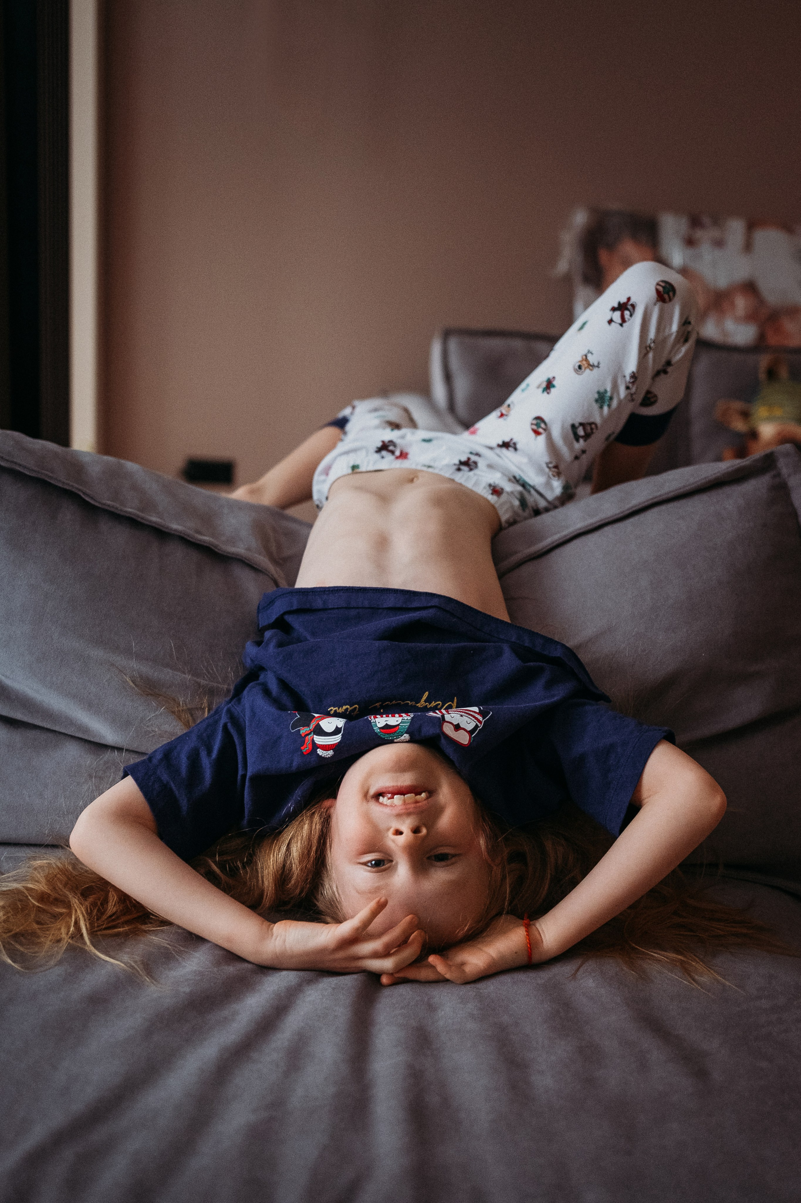 Новогодняя домашняя фотосессия. Семейный и детский фотограф в Санкт-Петербурге