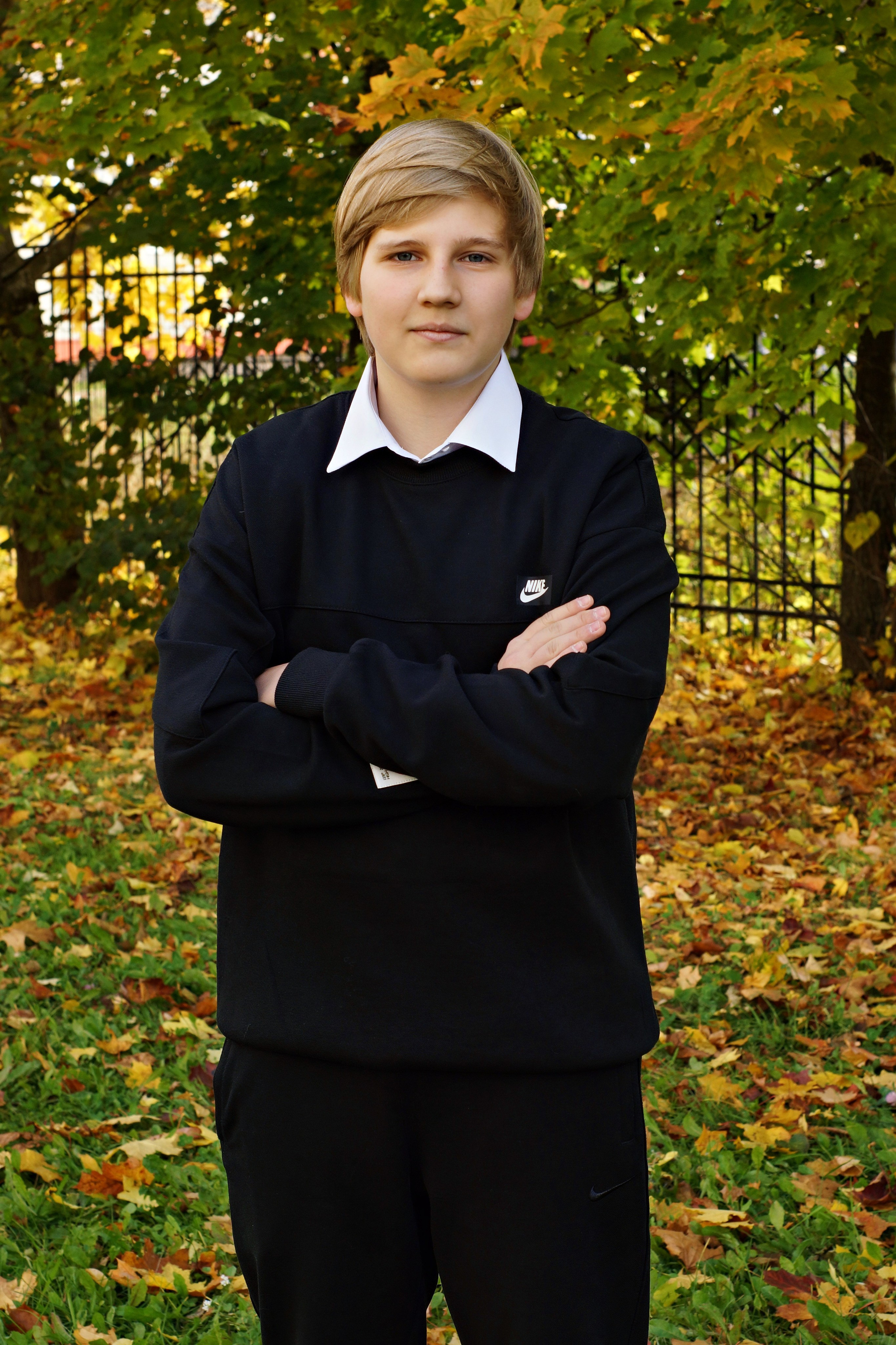 Осенняя фотосессия в школе г. Йошкар-Ола