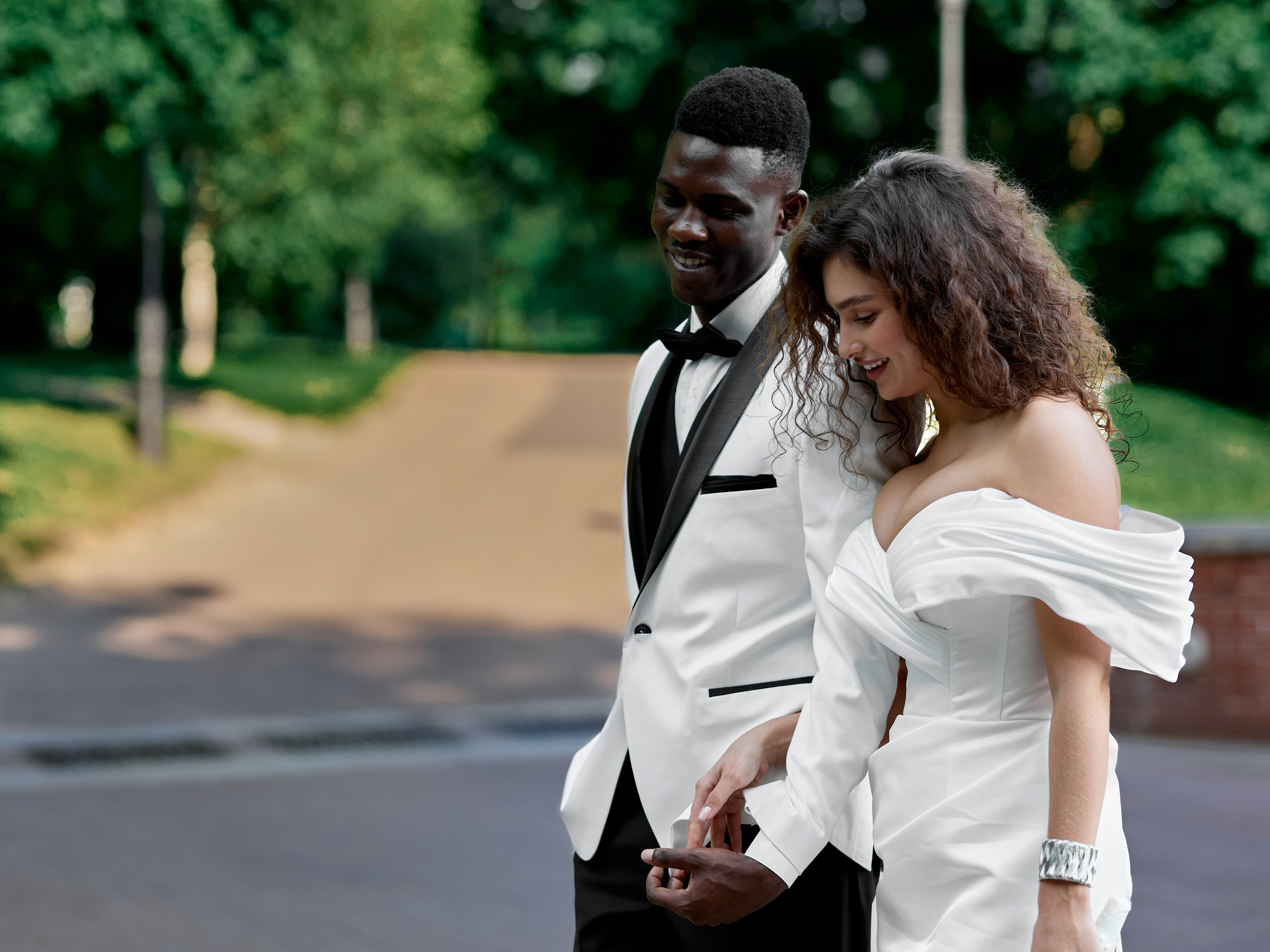 Свадебная фотосессия в парке-усадьбе Царицыно