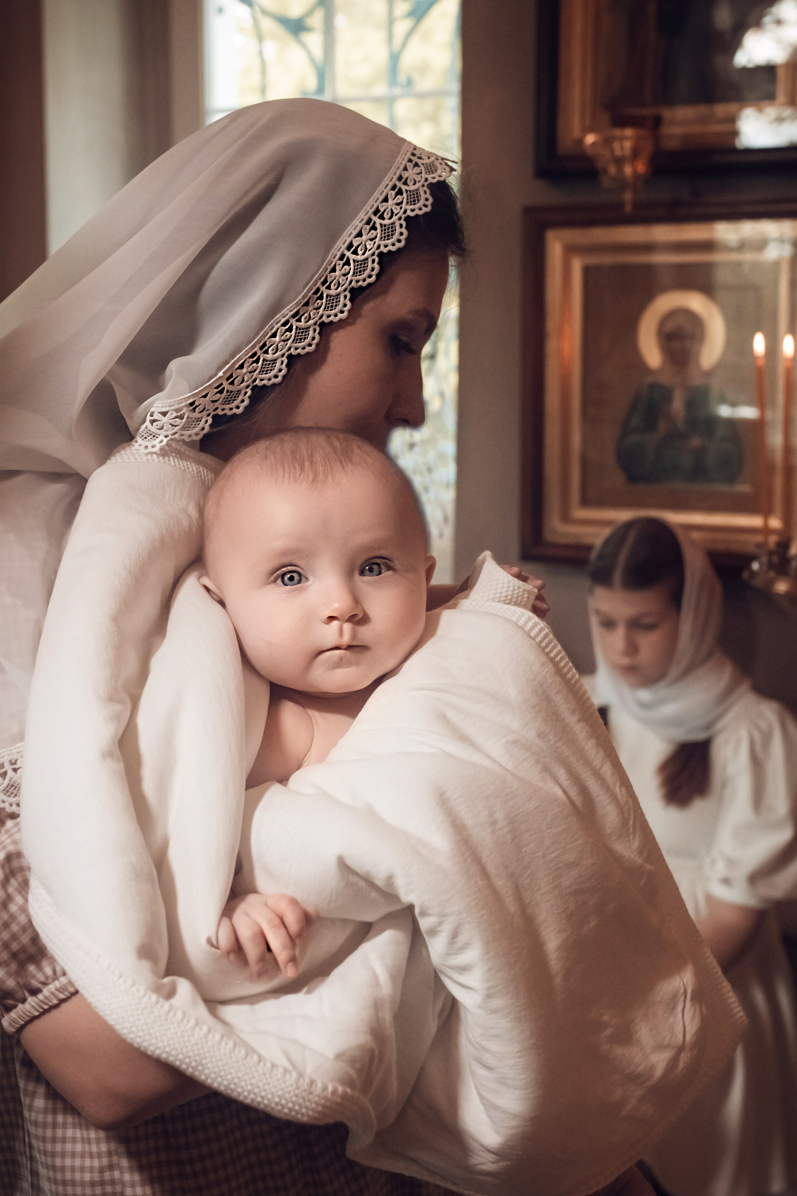 Таинство Крещения Василисы. Съемка Таинств Крещения Венчания, детские и семейные съемки в Пензе