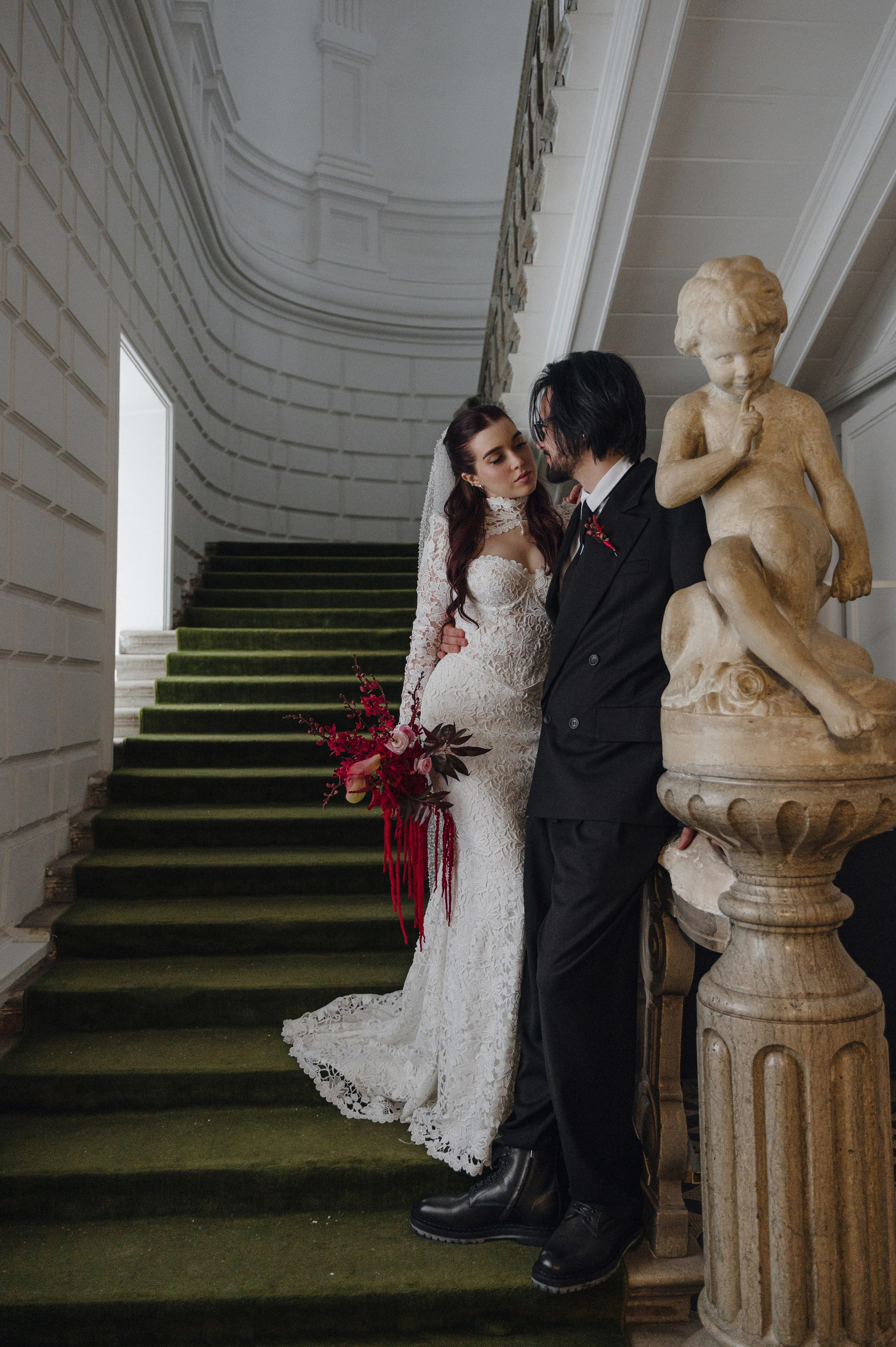 Денис и Анастасия. Метрополь и Особняк Спиридонова. Свадебный фотограф Москва и Санкт-Петербург. Анастасия Чудина