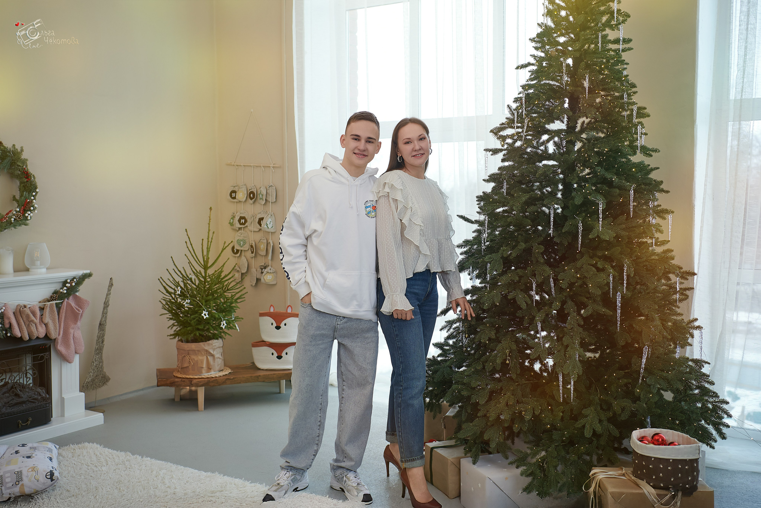 Новогодняя сказка для большой семьи. Ольга Чёкотова (Фотограф Кострома)