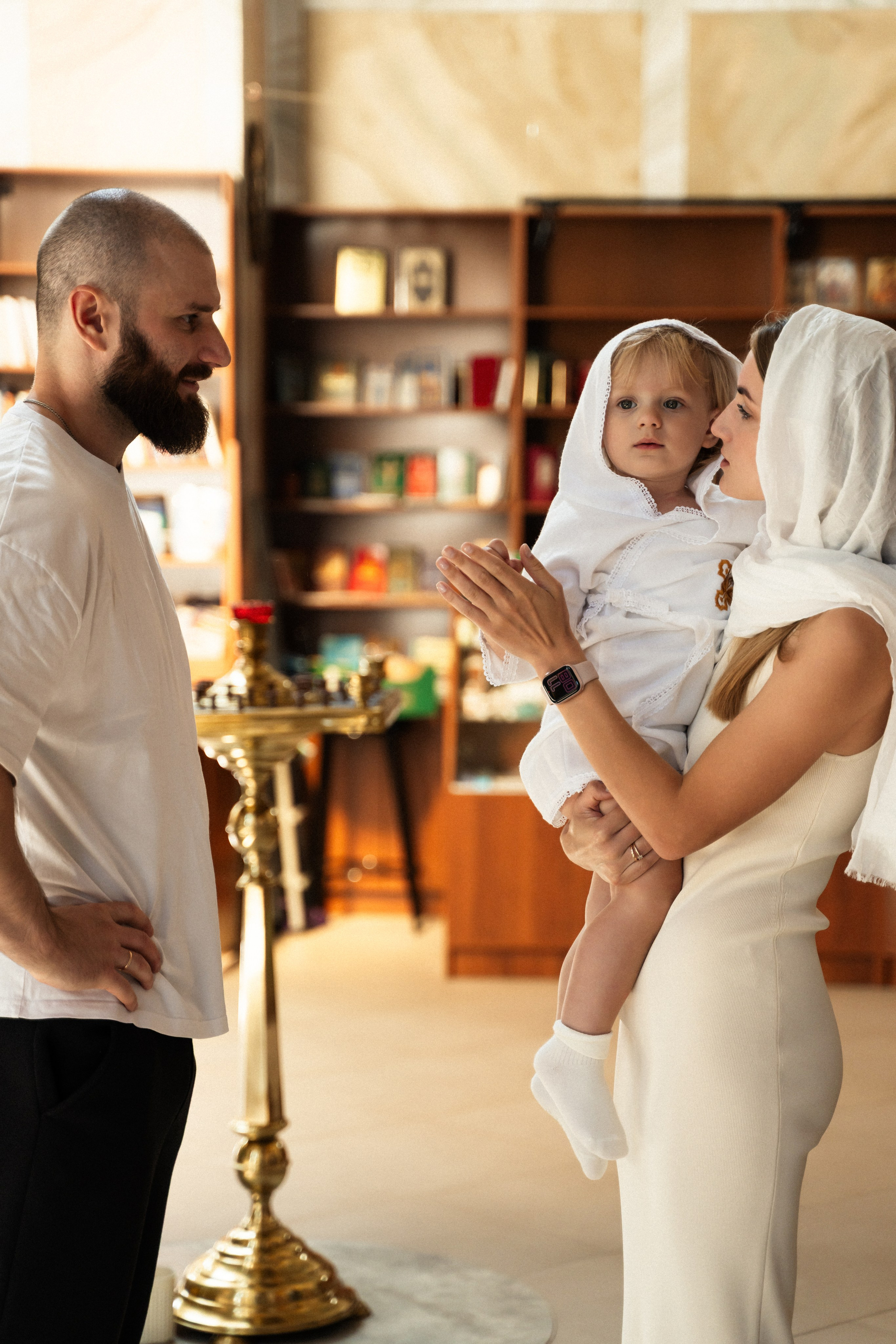 Крещение. Фотограф Алина Филимонова Тверь