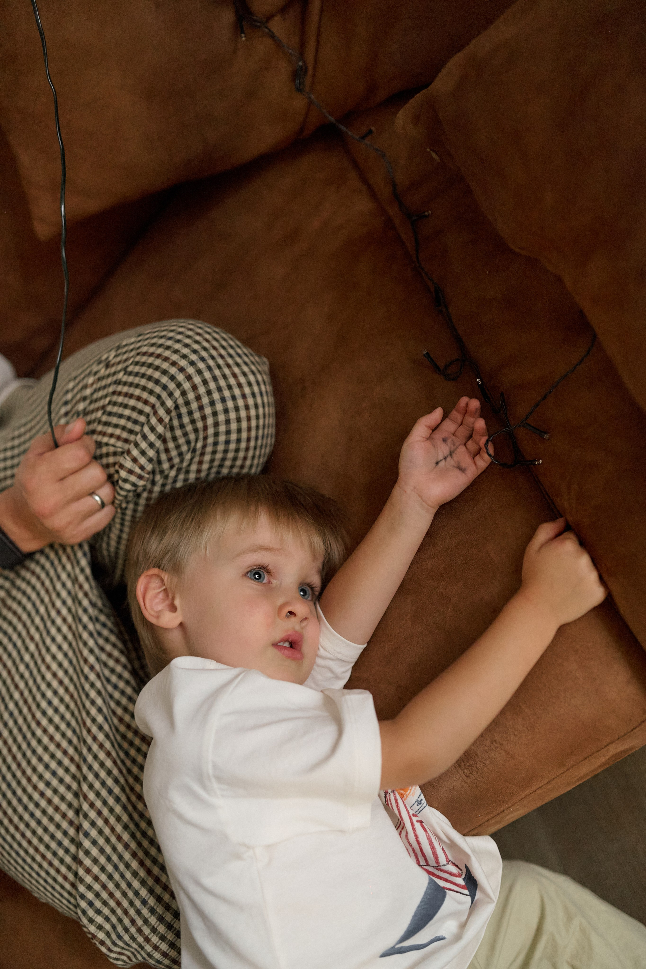 Серёжа, Вика, Макар и Кэш. Семейный и свадебный lifestyle-фотограф в Москве Мария Петрова