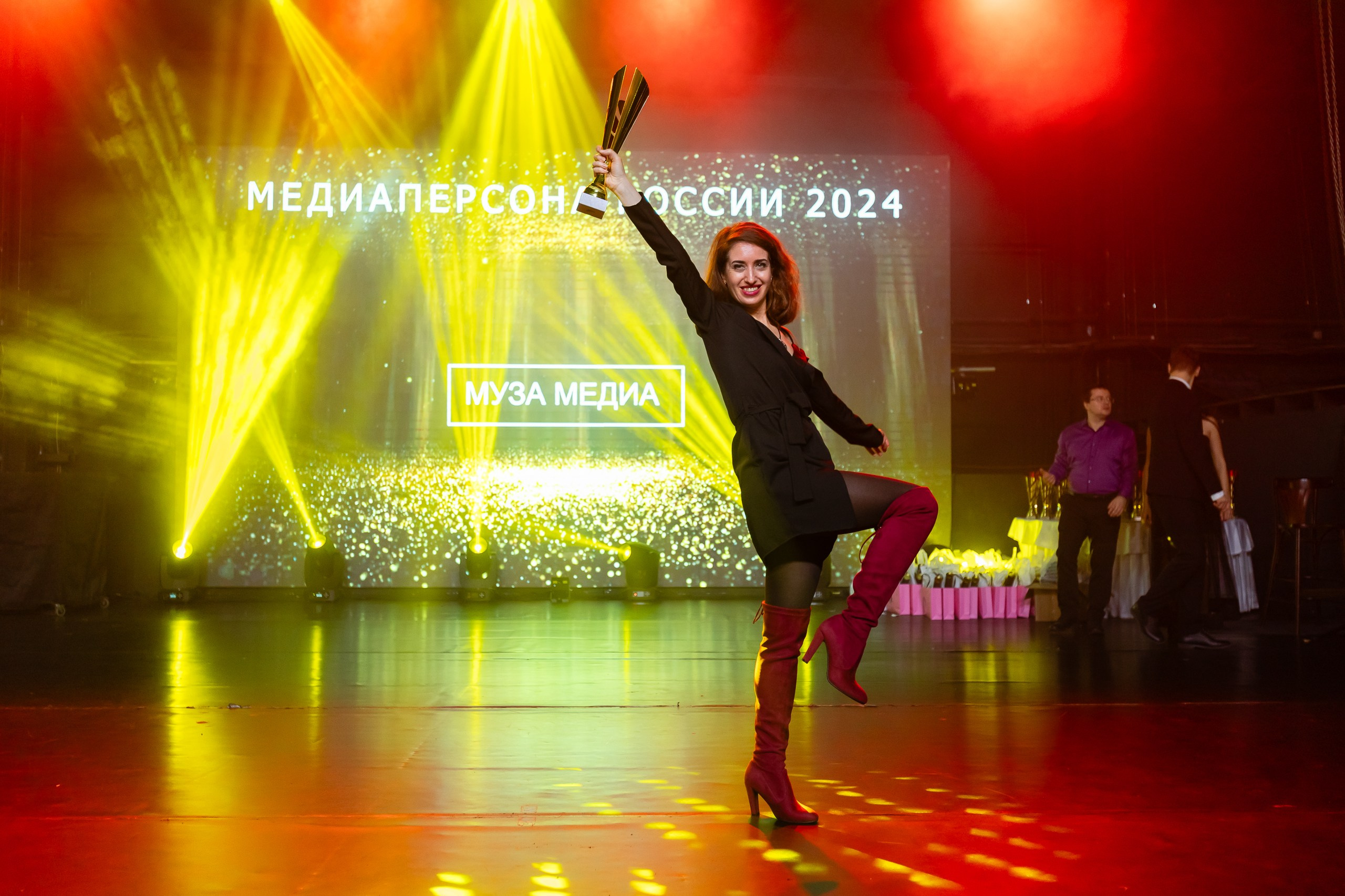 Вручение премии МЕДИА ПЕРСОНА РОССИИ. Фотограф в Санкт-Петербурге — Сергей Петров