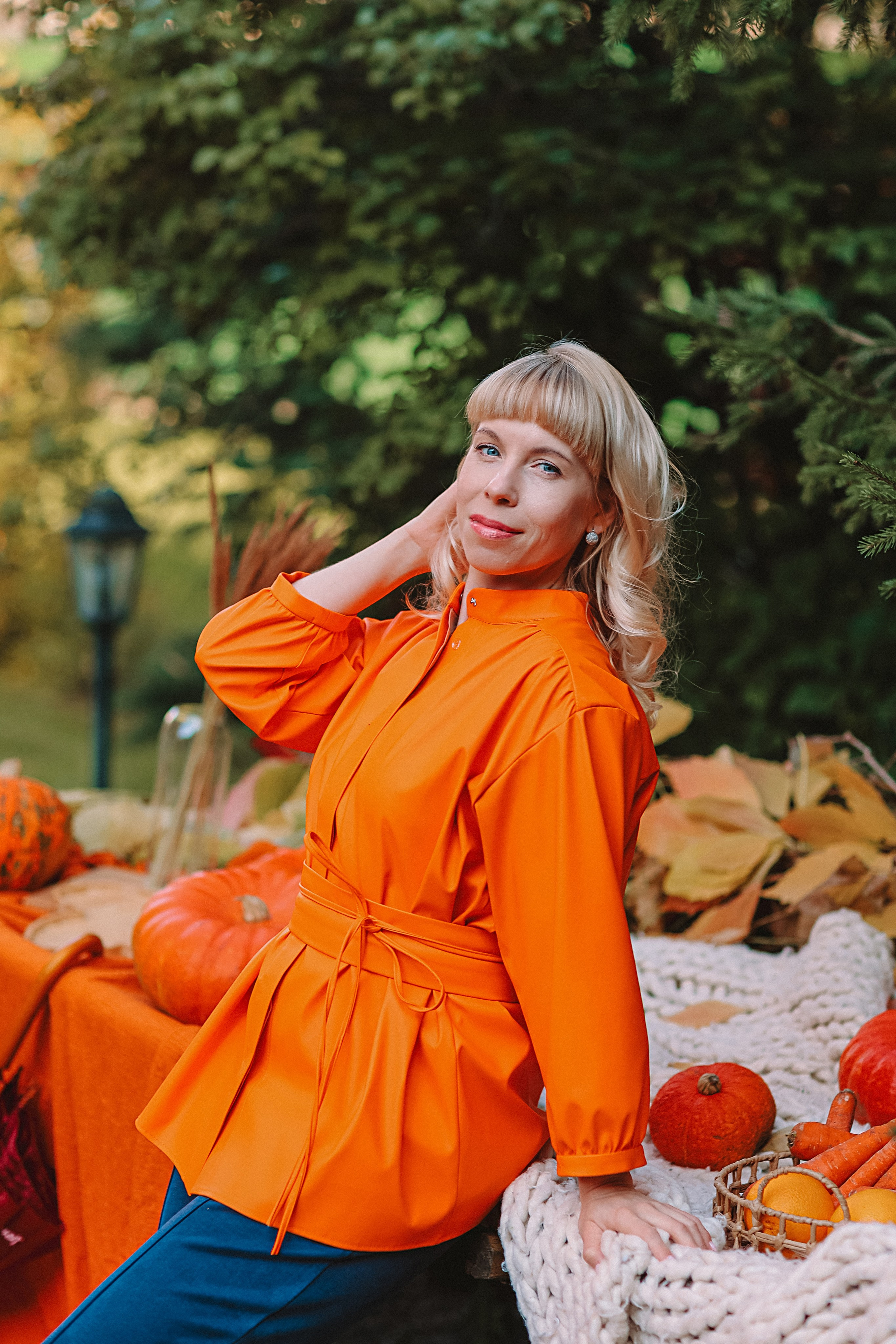 Тыквы. Семейный фотограф Тюмень, фотограф на роды Салмина Мария