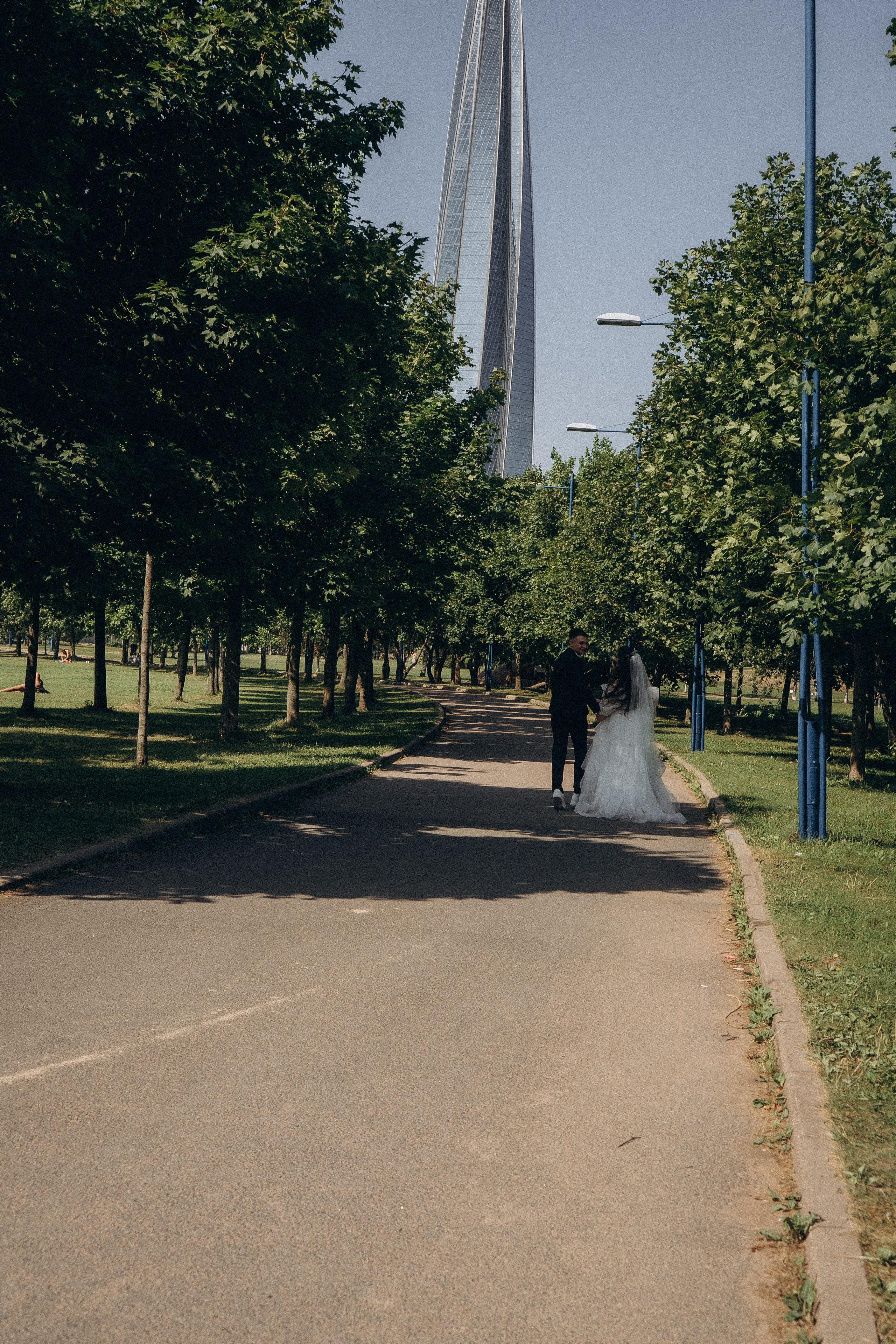 СВАДЕБНАЯ СЬЕМК В ПАРКЕ 300-ЛЕТИЯ. Профессиональный фотограф, Санкт-Петербург — Виктория Богомолова