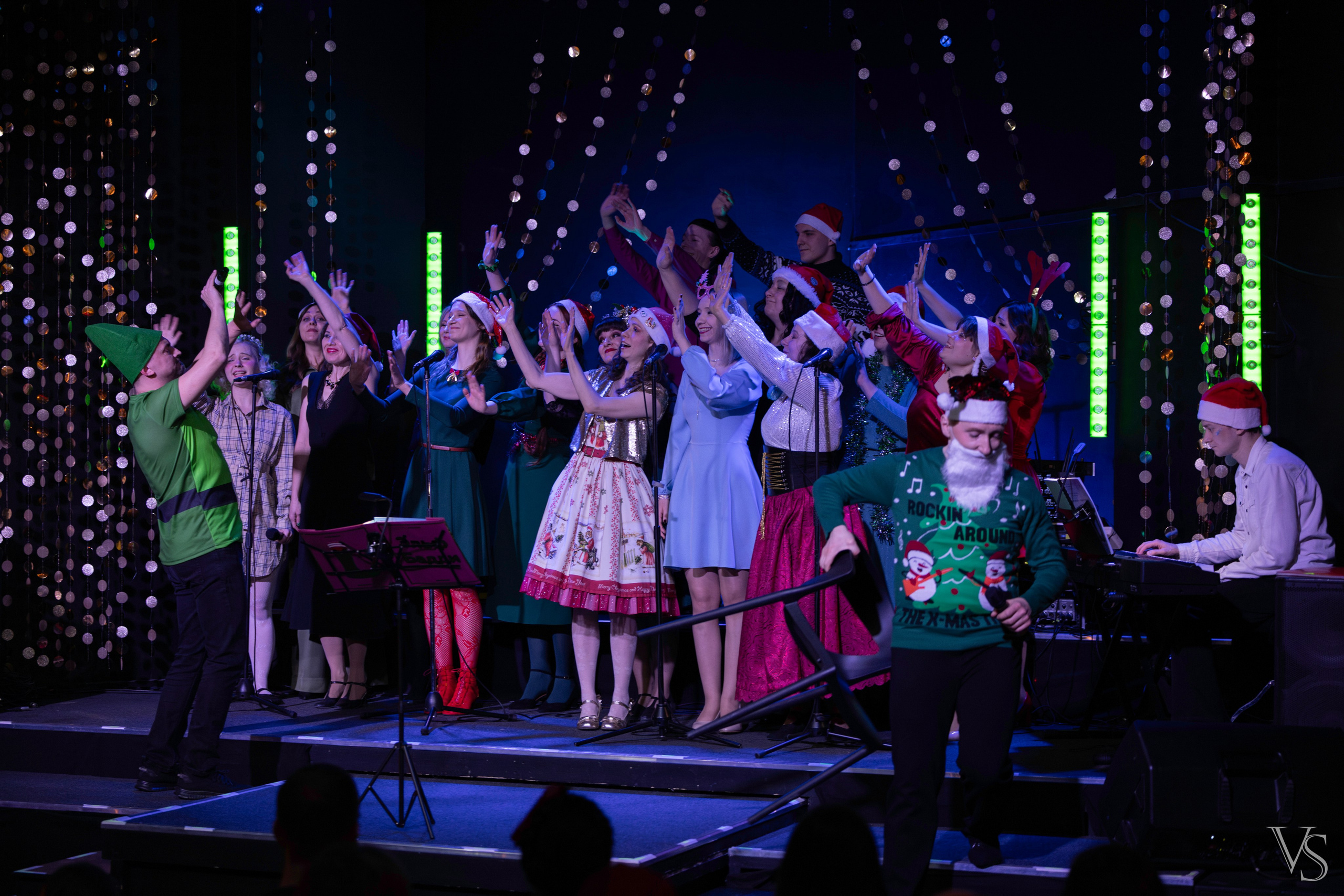 Мюзикл Elf и новогодний концерт Fellowship. Фотограф Виктор Степанов