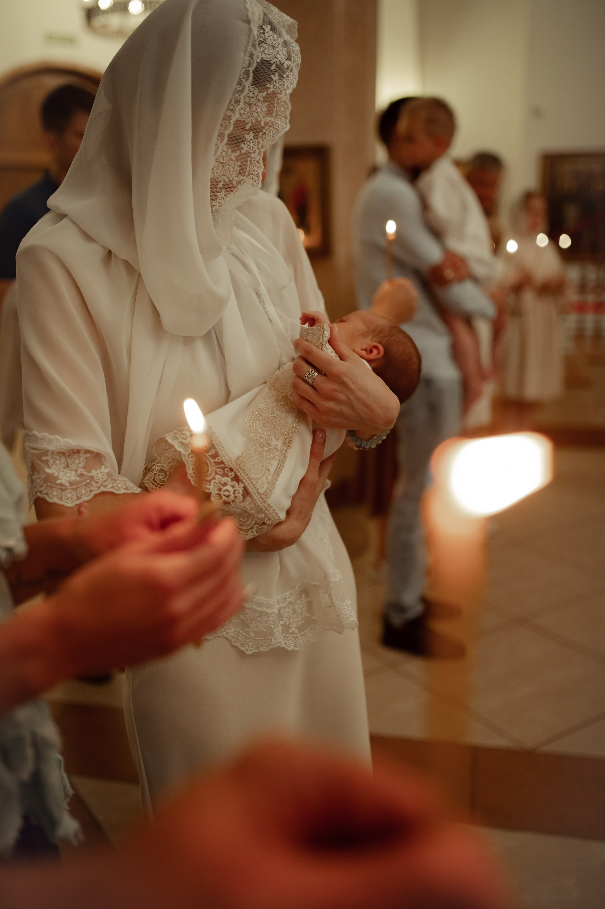 Крещение Анастасии. Семейный и детский фотограф в Москве Дорогова Екатерина