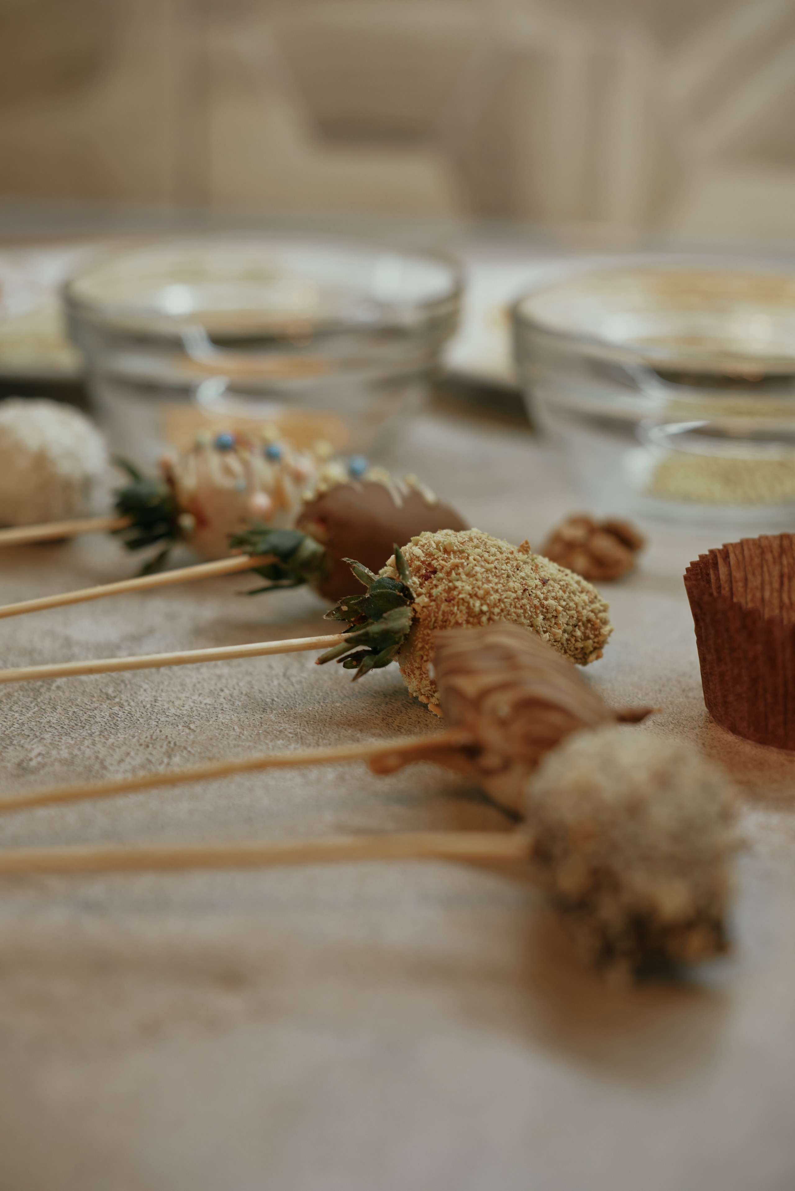 Фотосессия создания клубники в шоколаде. Фотограф Алматы Ольга Photodooshy