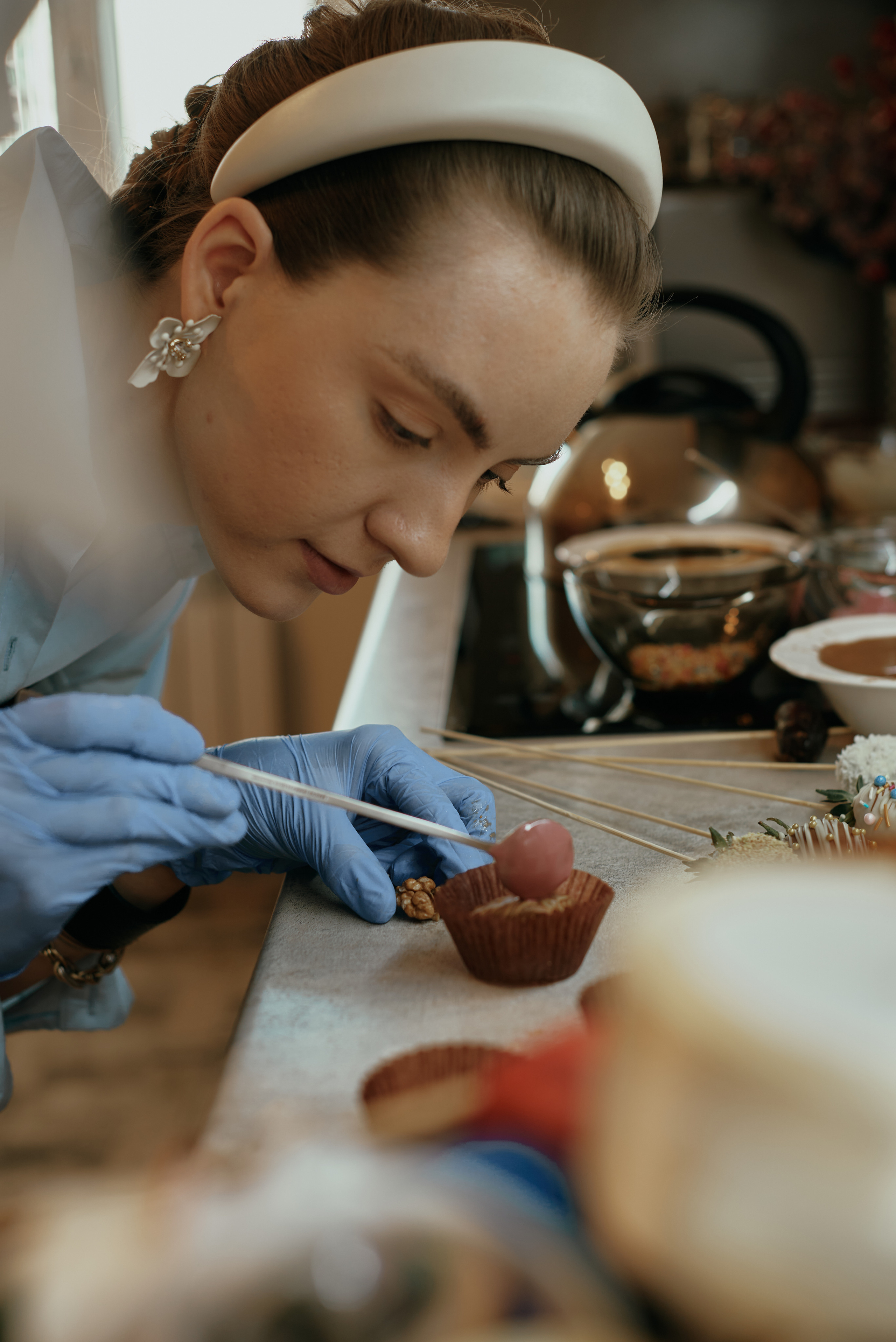 Фотосессия создания клубники в шоколаде. Фотограф Алматы Ольга Photodooshy