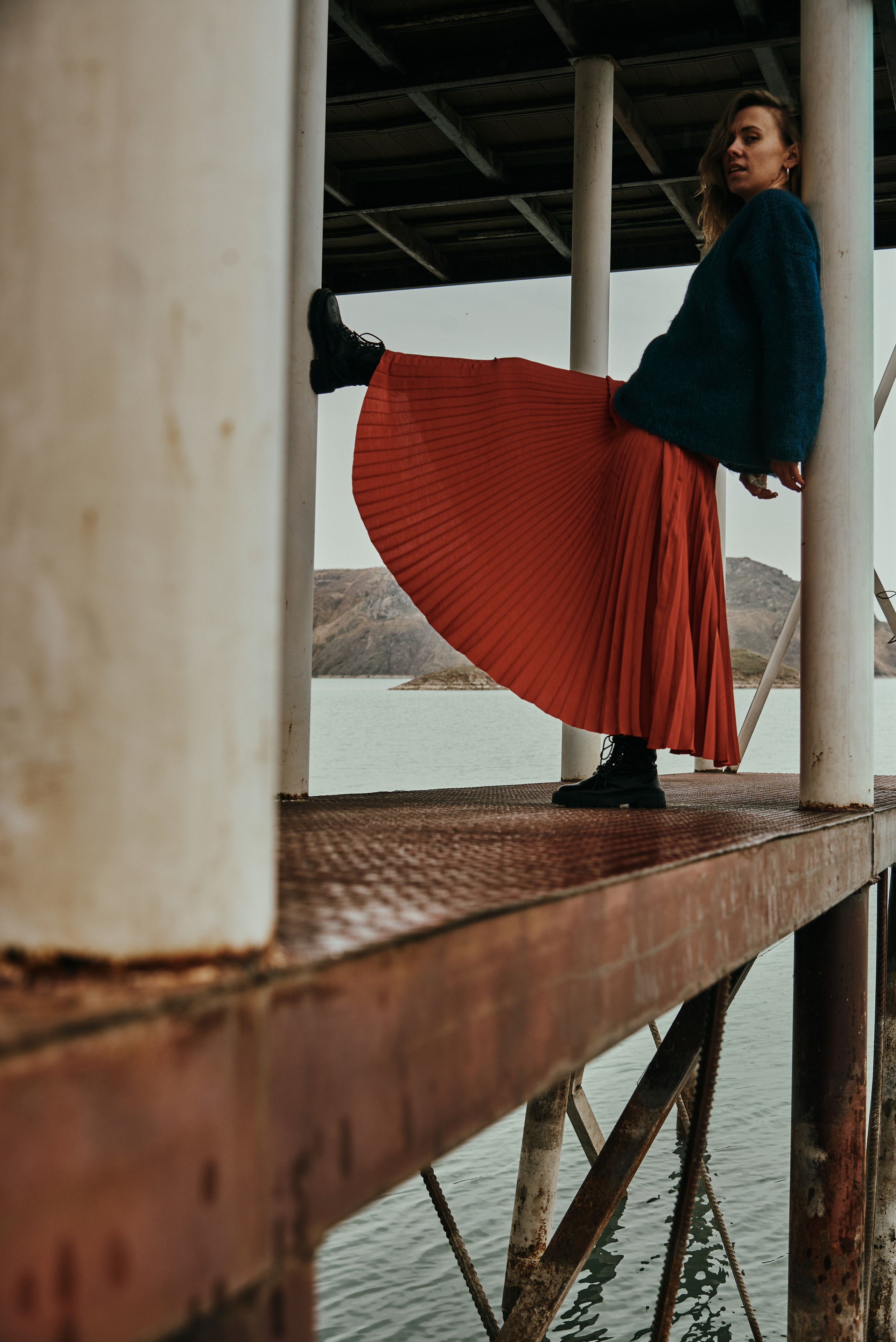 Выездная фотосессия у маяка. Фотограф Алматы Ольга Photodooshy