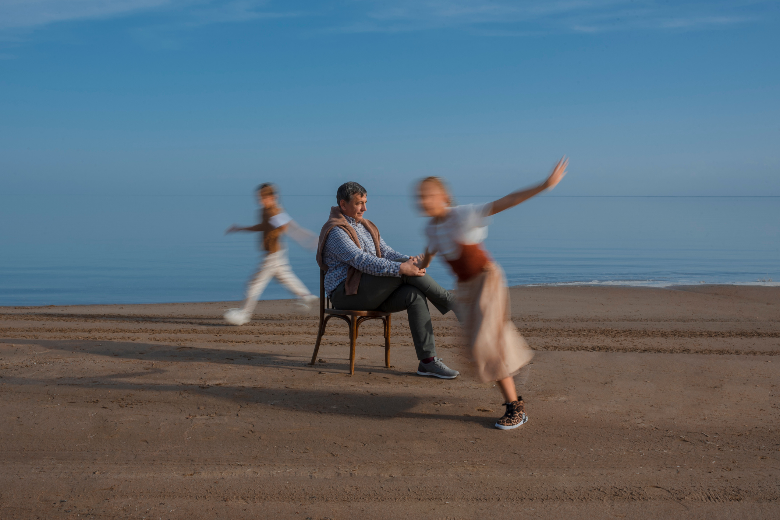 Семейная съемка на пляже. Фотограф Алматы Ольга Photodooshy