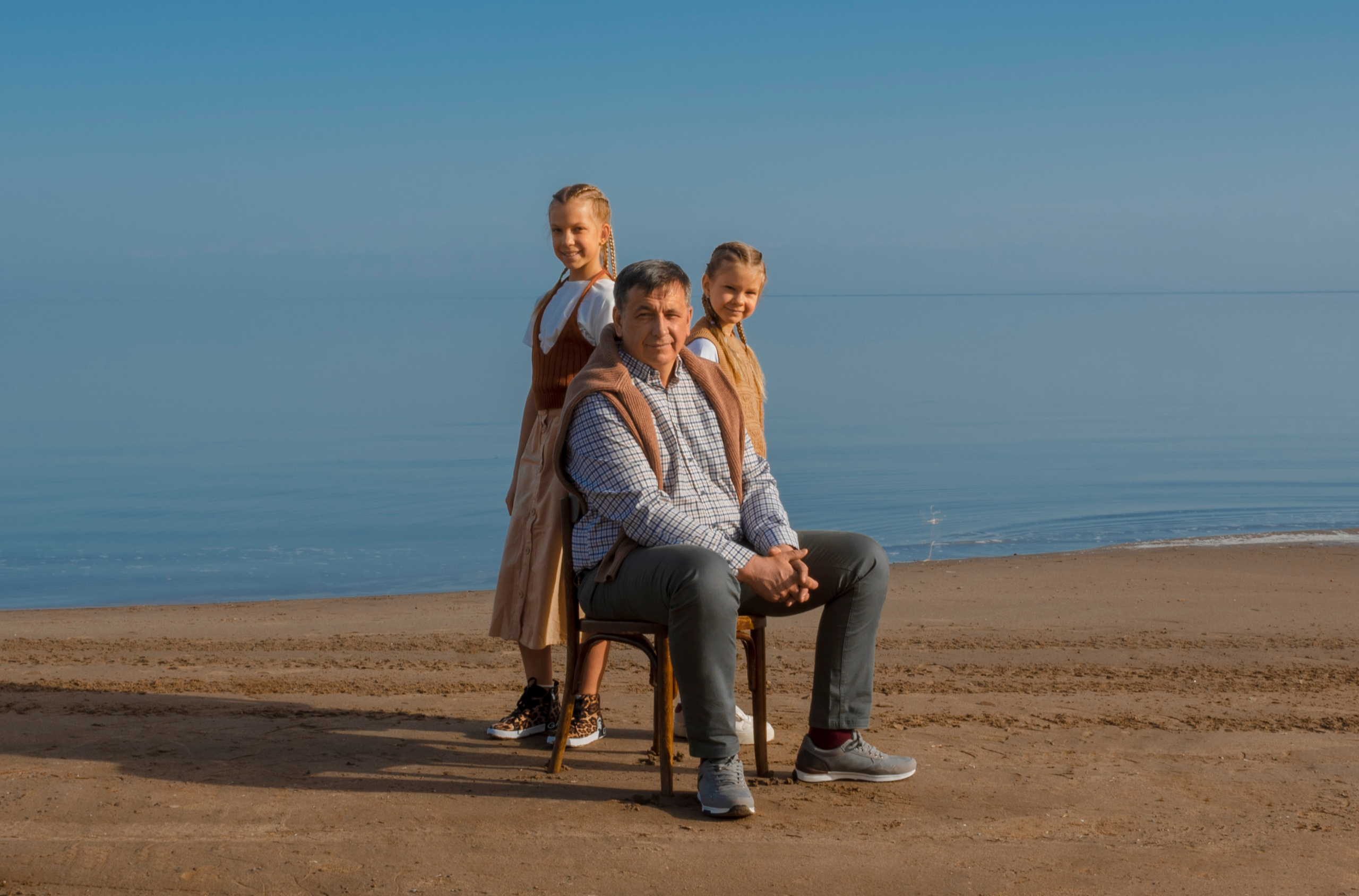 Семейная съемка на пляже. Фотограф Алматы Ольга Photodooshy