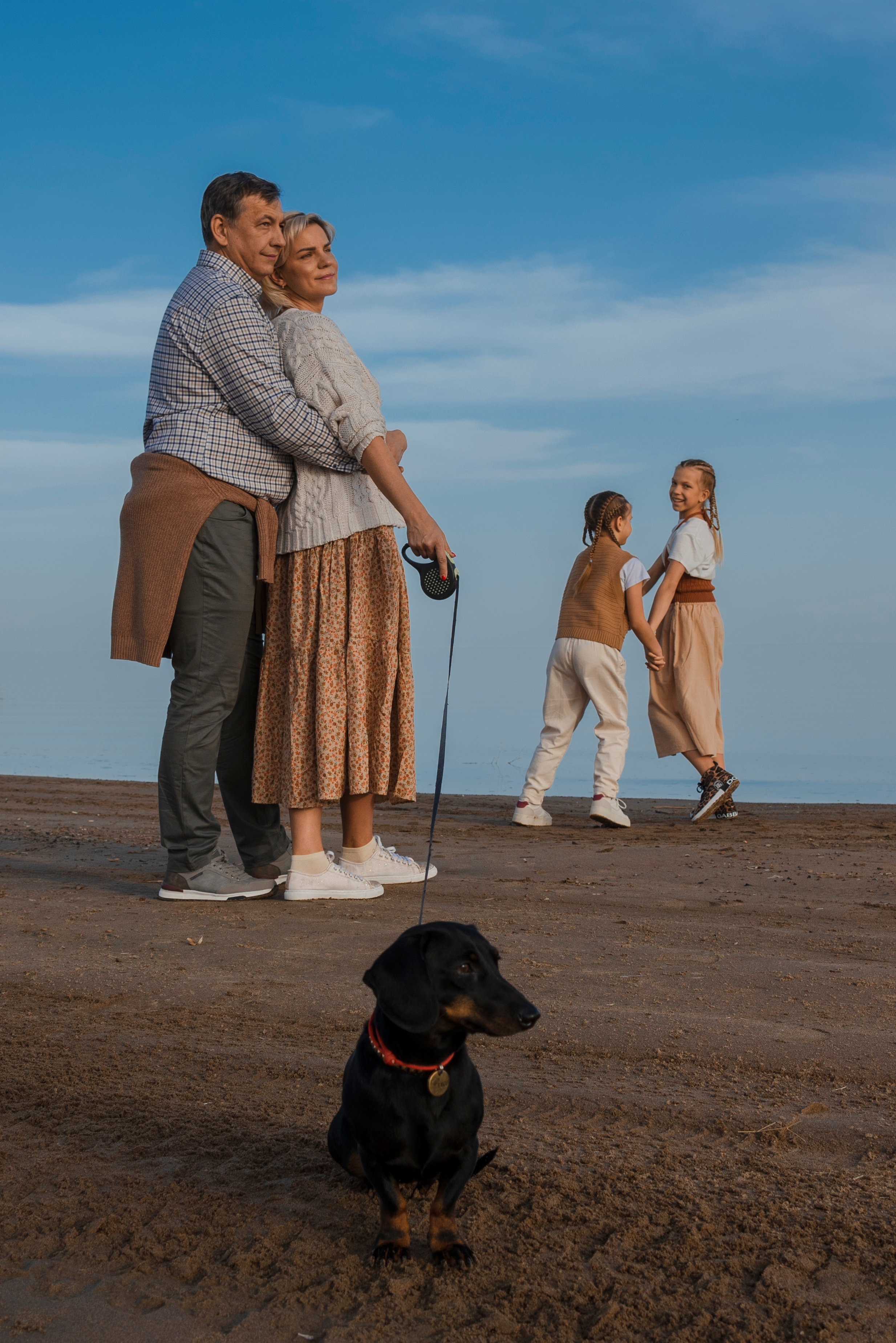 Семейная съемка на пляже. Фотограф Алматы Ольга Photodooshy
