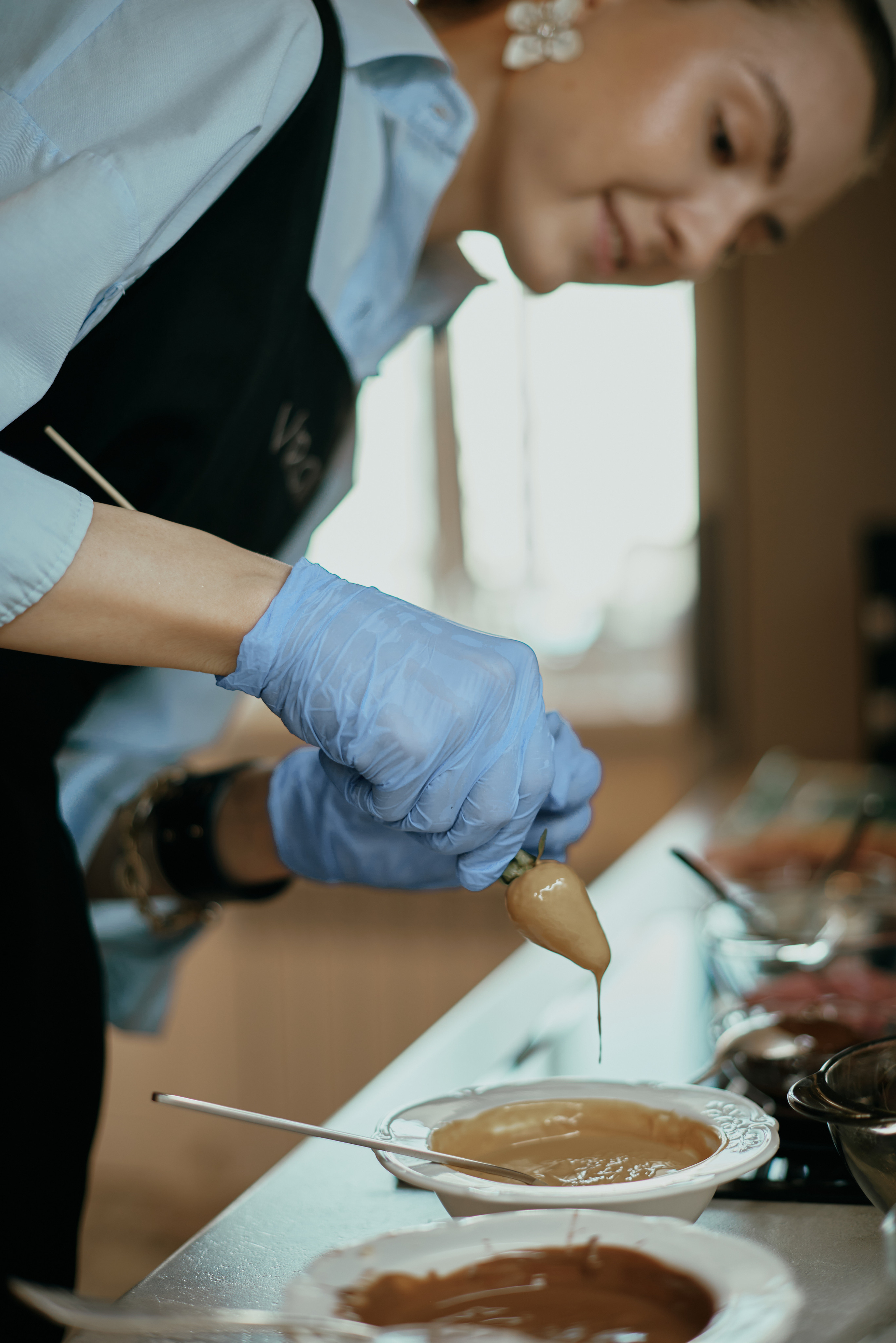 Фотосессия создания клубники в шоколаде. Фотограф Алматы Ольга Photodooshy