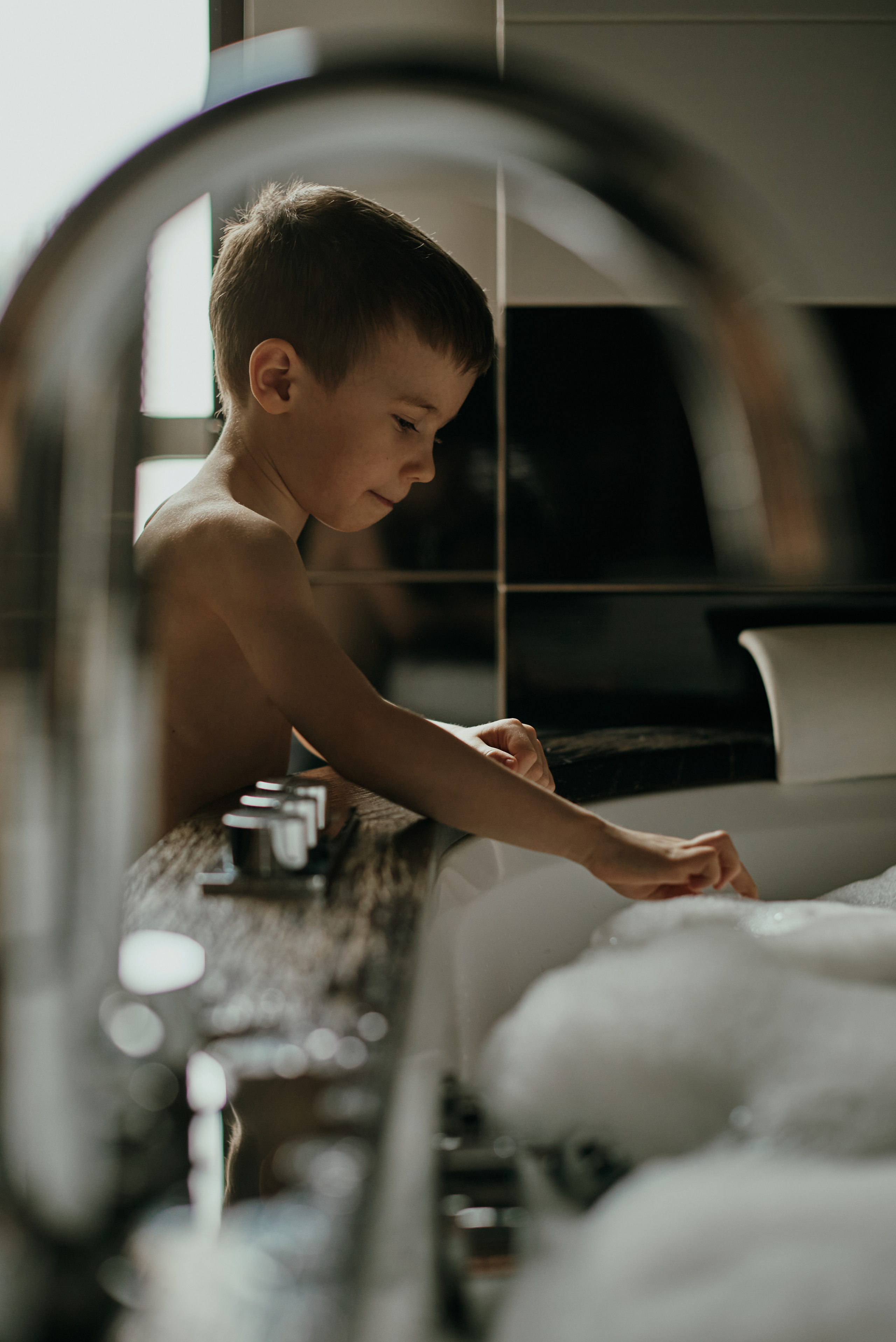 Детская фотосессия в ванне. Фотограф Алматы Ольга Photodooshy