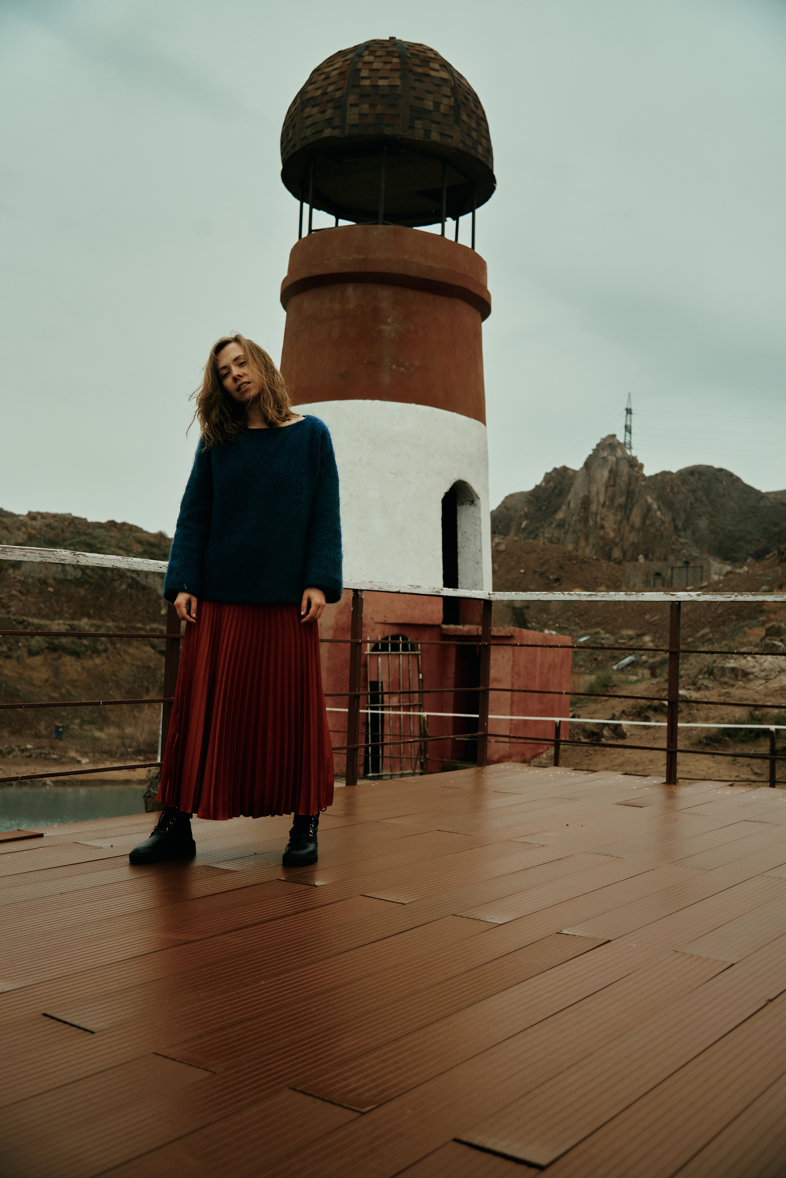 Выездная фотосессия у маяка. Фотограф Алматы Ольга Photodooshy