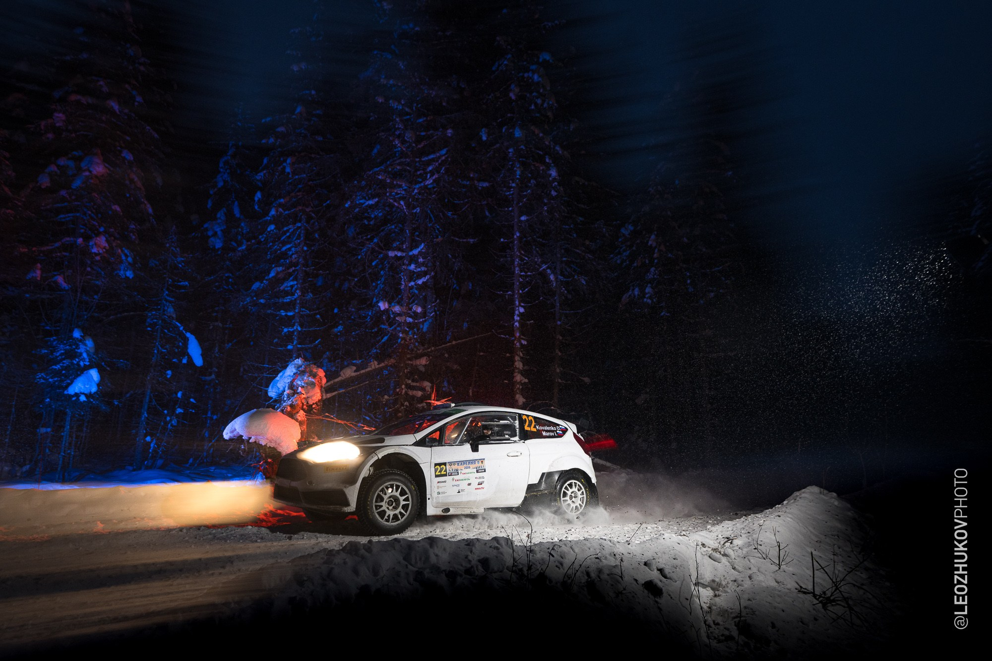 Rally Karelia 2026. Sports photographer Leonid Zhukov