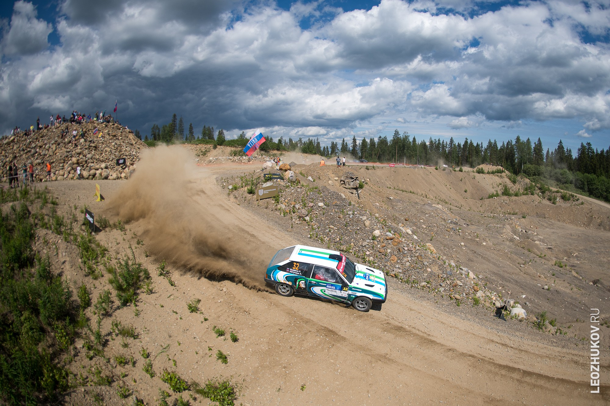 White nights rally 2025. Sports photographer Leonid Zhukov