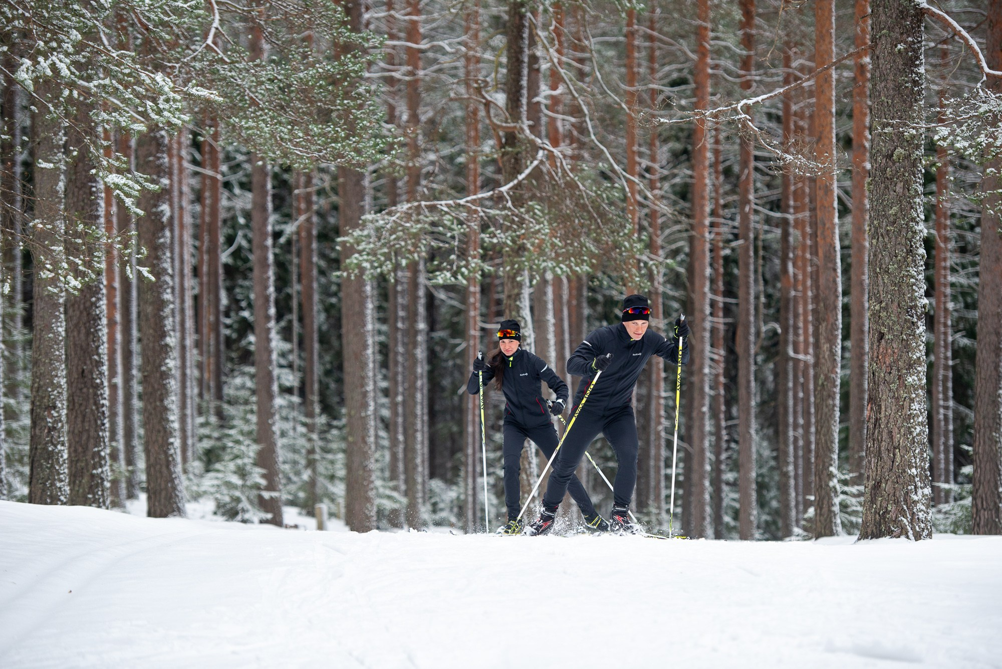 Фотосессия для бренда лыжной экипировки 