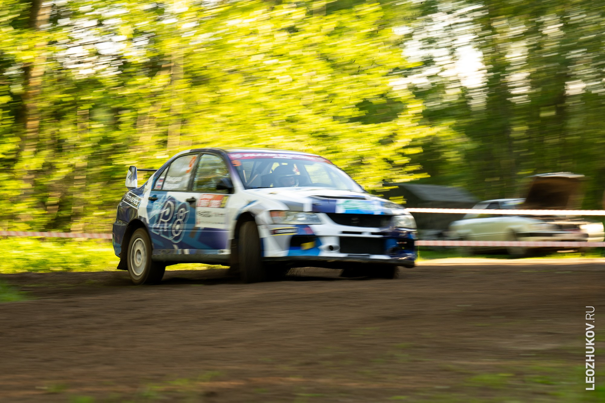Rally Pushkinskie gory 2025. Sports photographer Leonid Zhukov