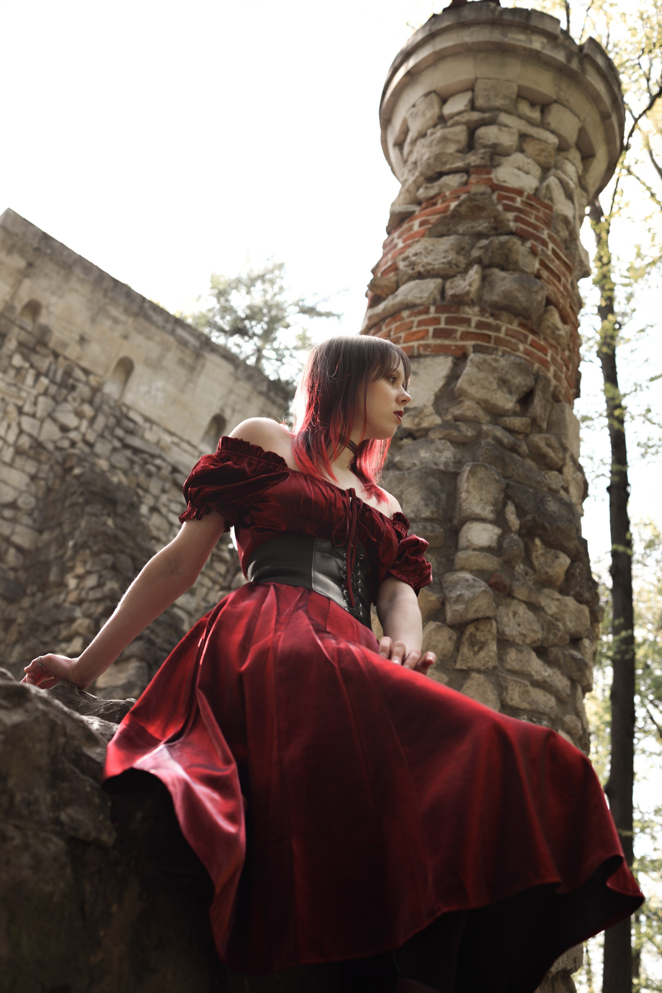 Jungfrau in Rot. Арт-фотограф. Coffelisk