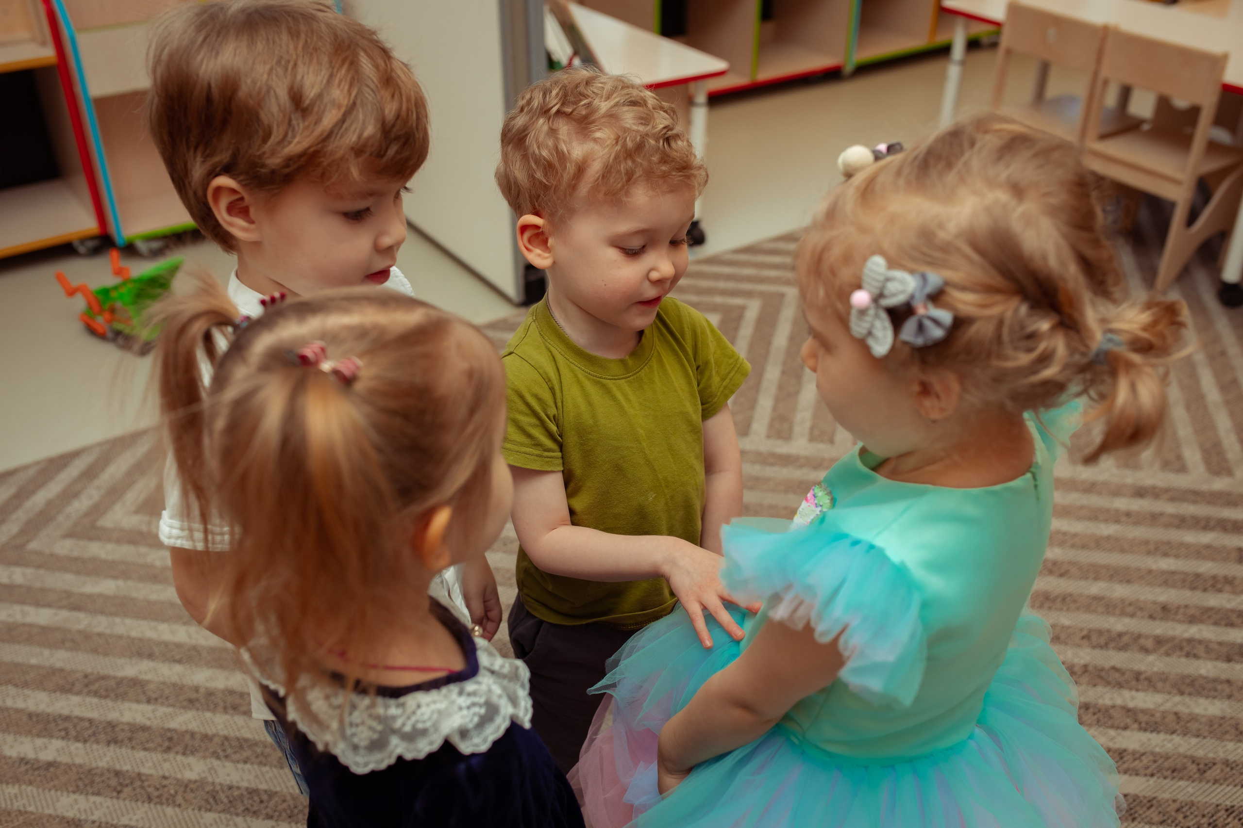 Праздник весны в детском саду. Семейный и детский фотограф в Москве Дорогова Екатерина