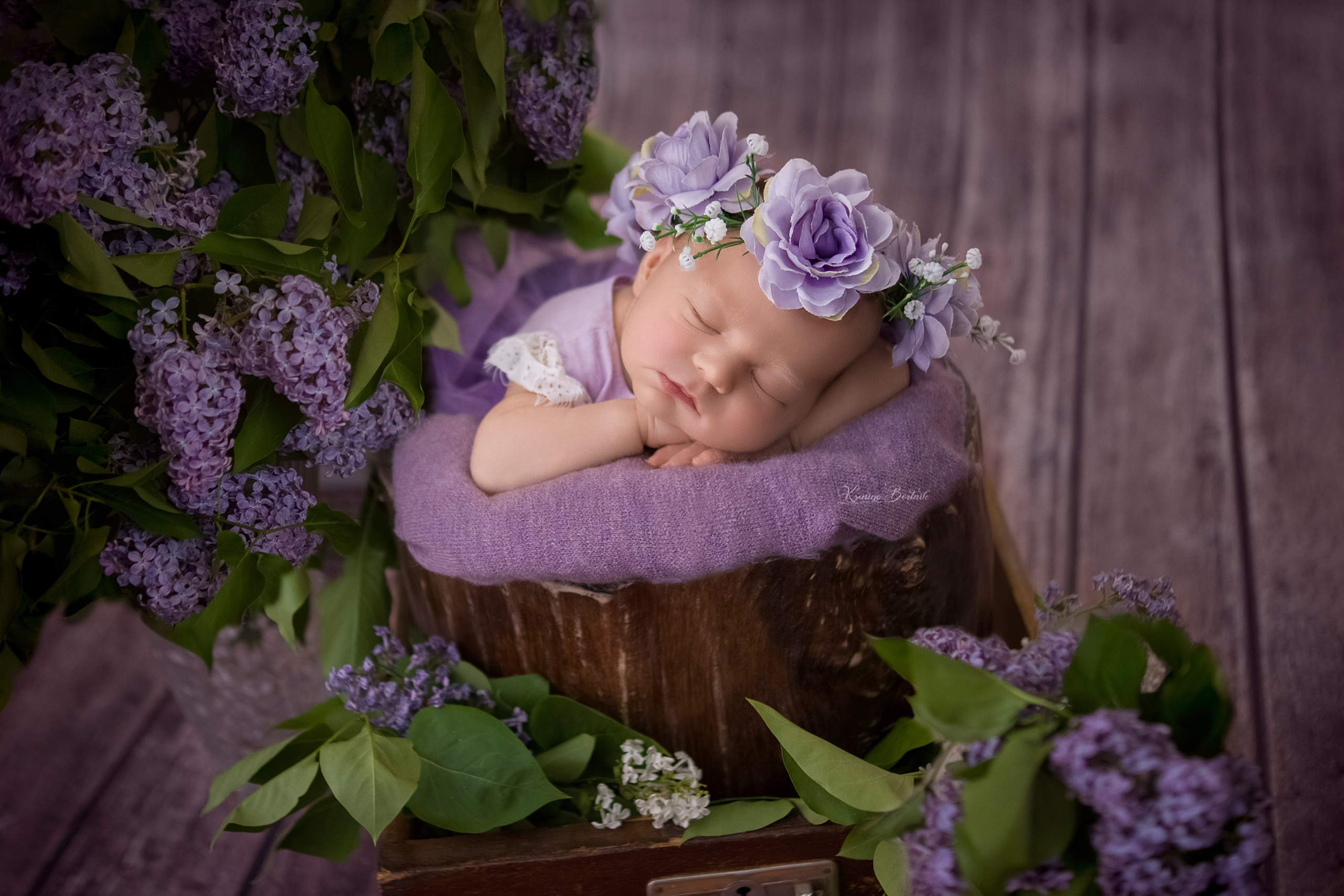 Съемка новорожденных. Профессиональный фотограф новорожденных Ксения Бортник