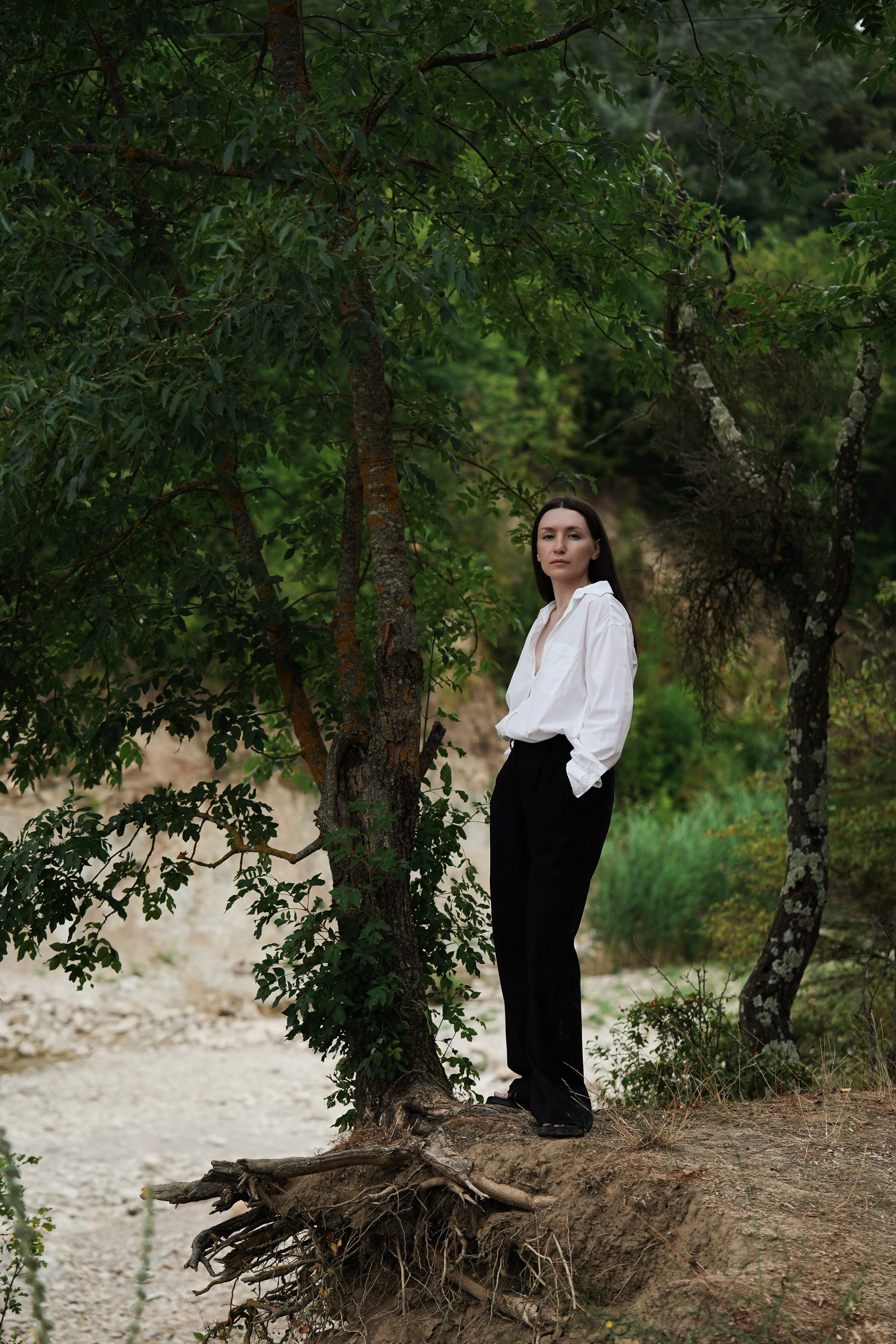 Инна в лесу. Фотограф с психологическим образованием