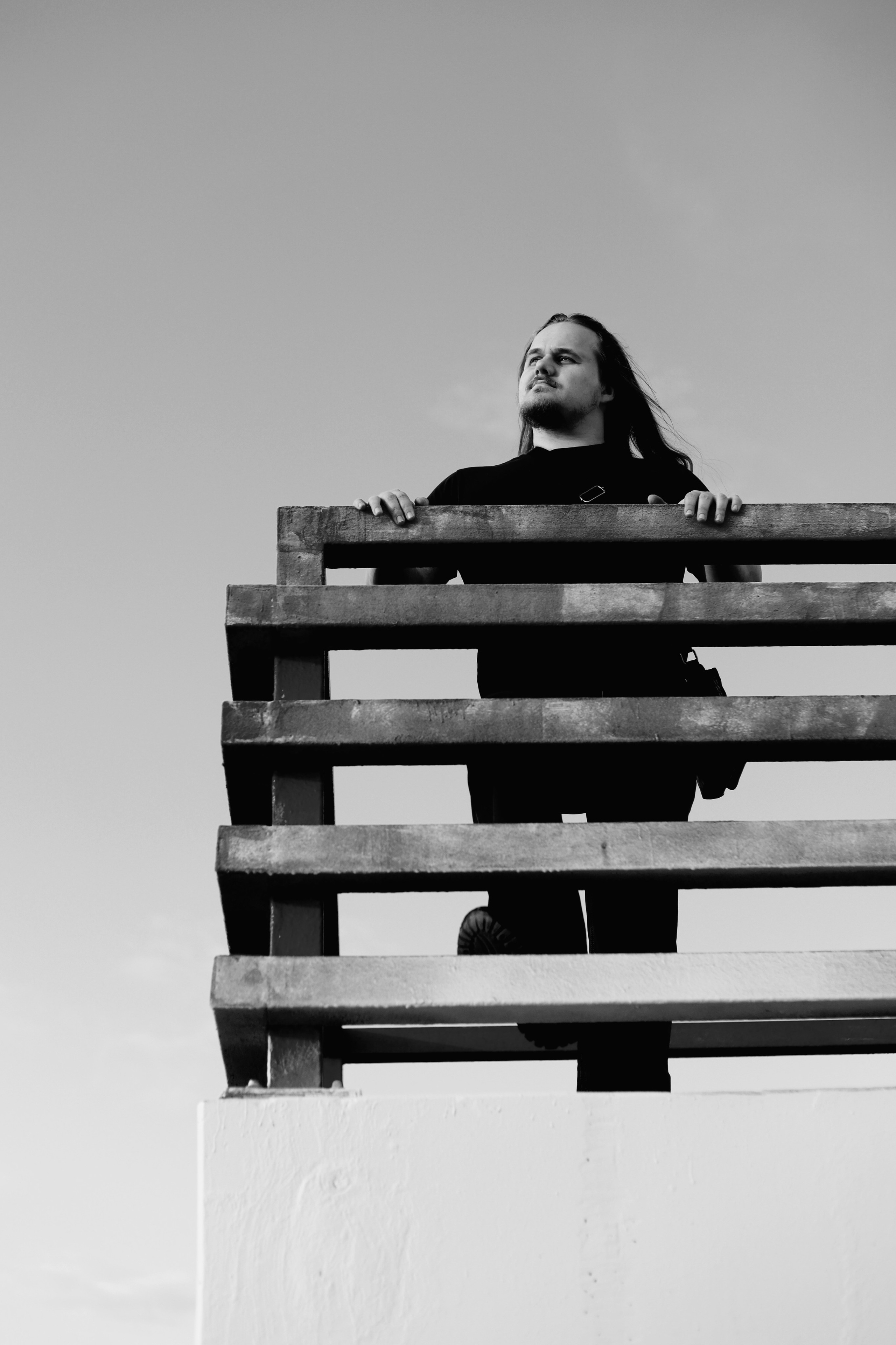 Сергей на Живописном мосту. Видеограф и фотограф Надежда Корнейчик