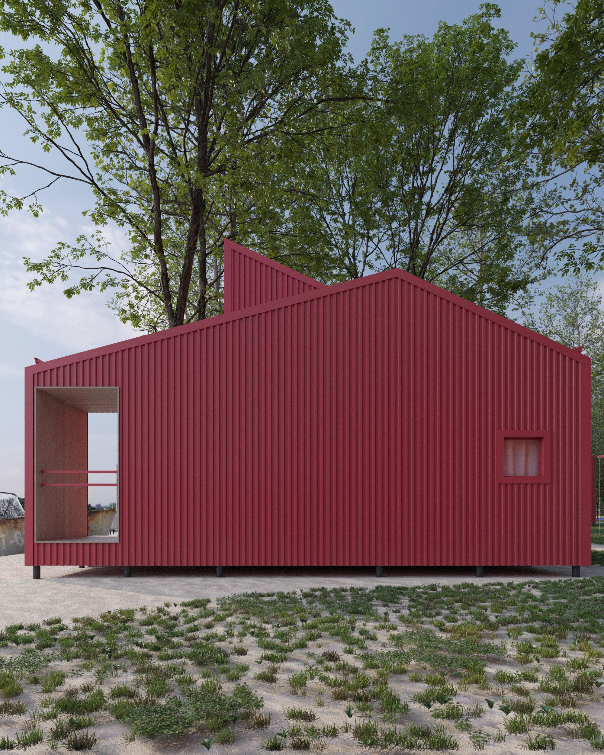 Red_baza. SAAS Селиванов Алексей Архитектурная Студия