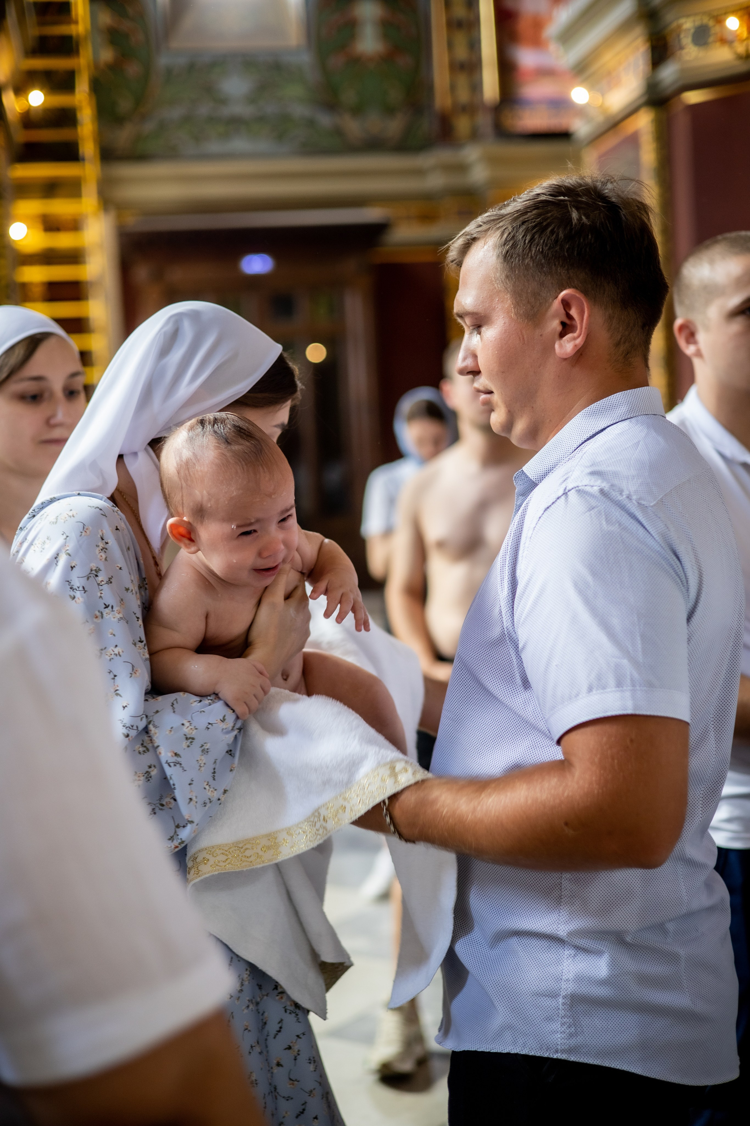 Крещение Максима. Фотограф Надежда Лукьянова