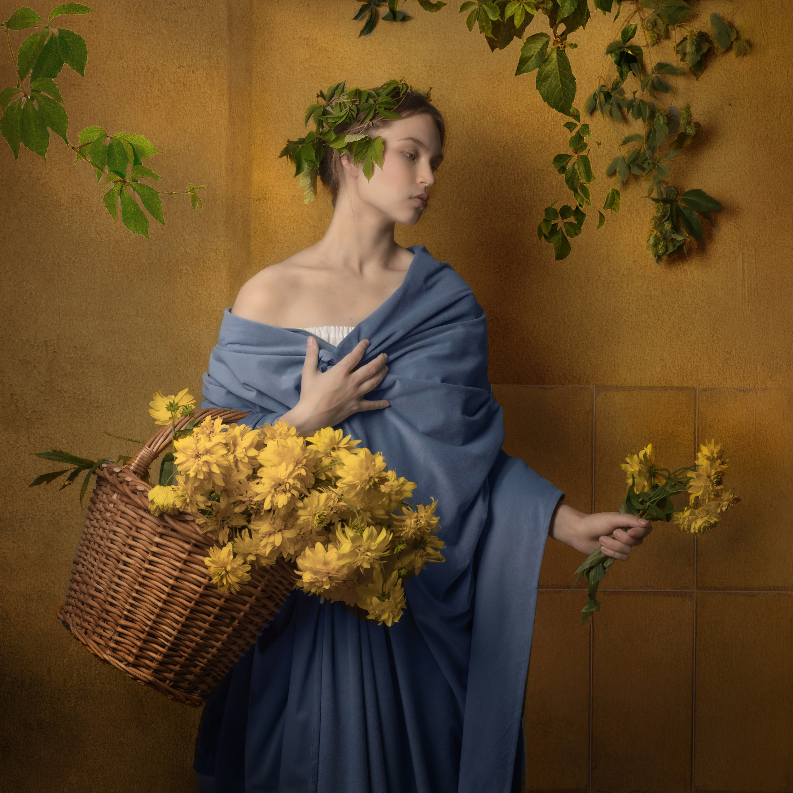 Портрет в стиле классической живописи. Файн-Арт фотограф из Перми Вараксина Юлия