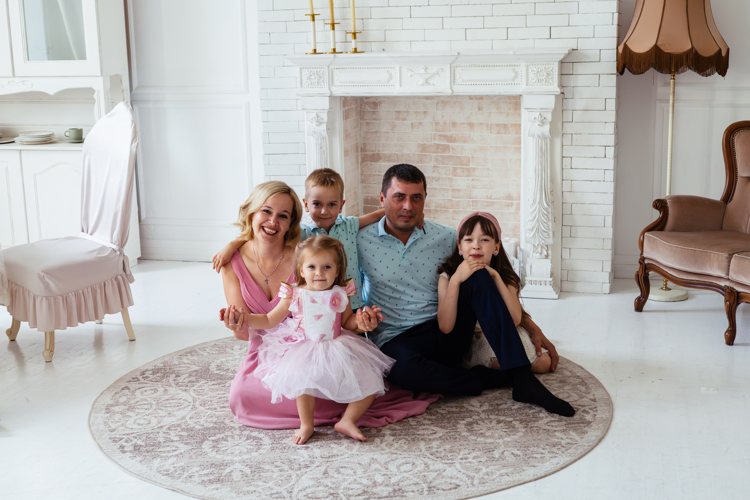 Съемки в студии. Семейный фотограф в Екатеринбурге Макарова Алёна