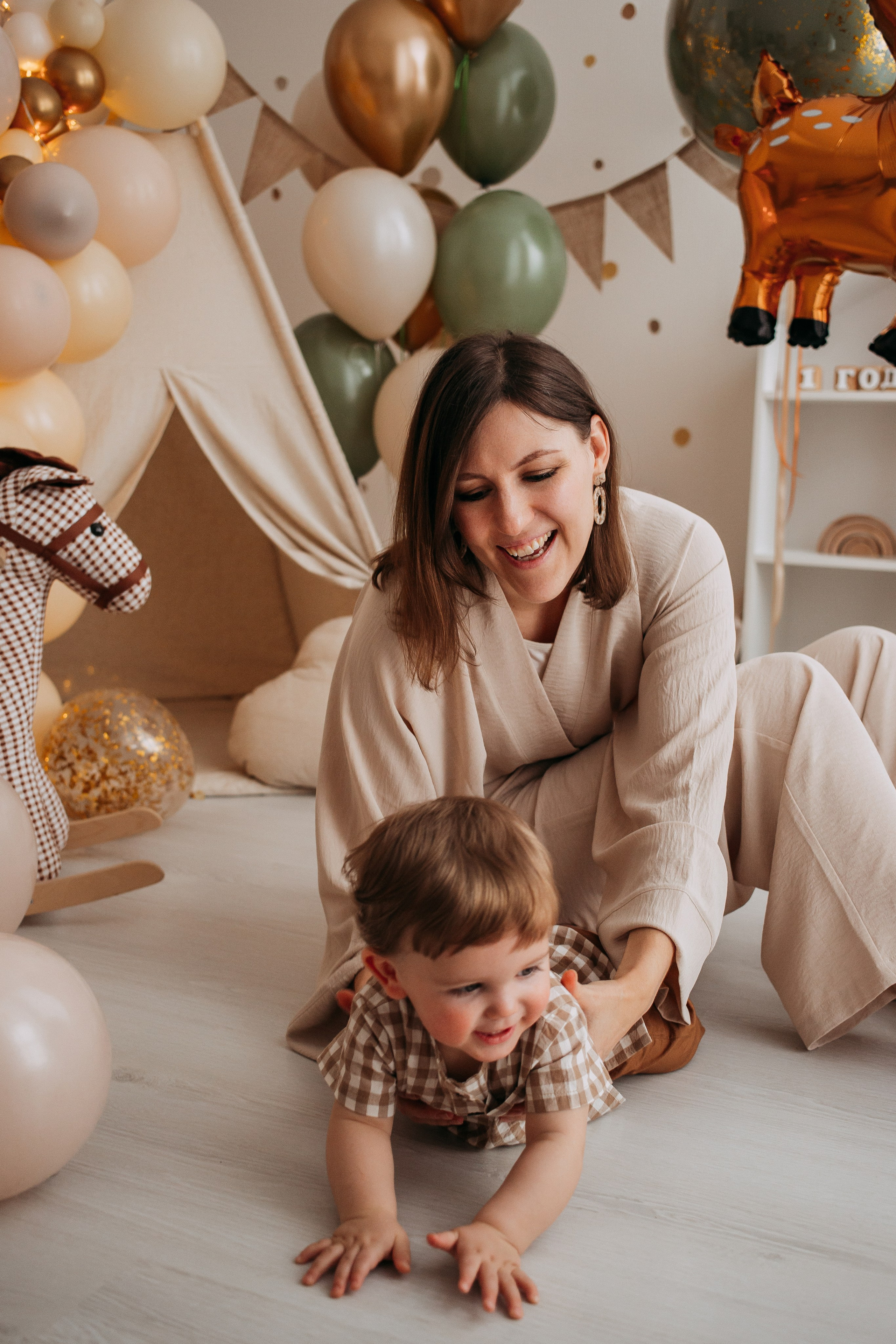 Тёмочке 1 год. Фотограф в Санкт-Петербурге Гарипова Валерия