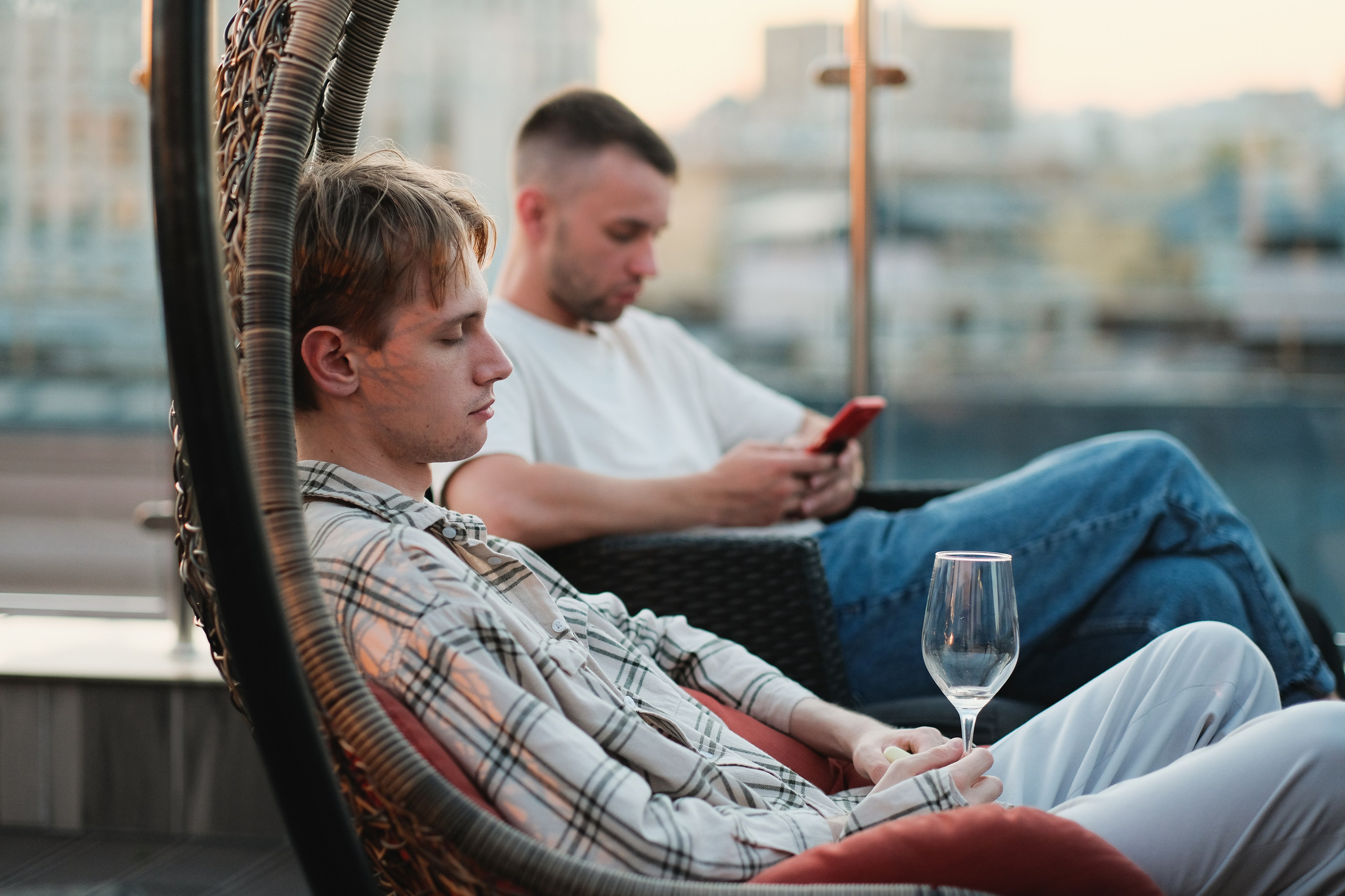 Вечеринка на крыше в Москве. Фотограф Михаил Ерохин | Москва