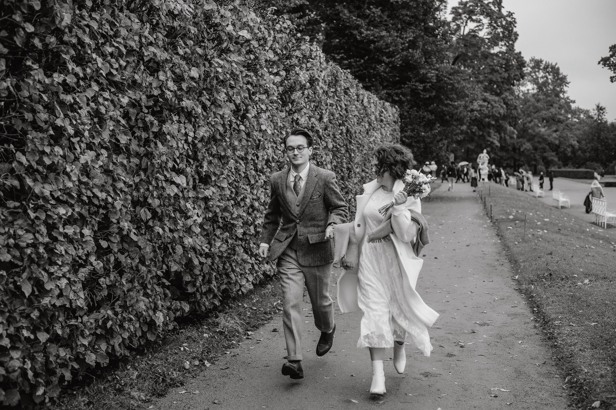 Антон & Даша. Царское Село, осень. Свадебный и семейный фотограф Пушкин Царское Село СПБ Питер Санкт-Петербург и Рязань Ольга Козлова