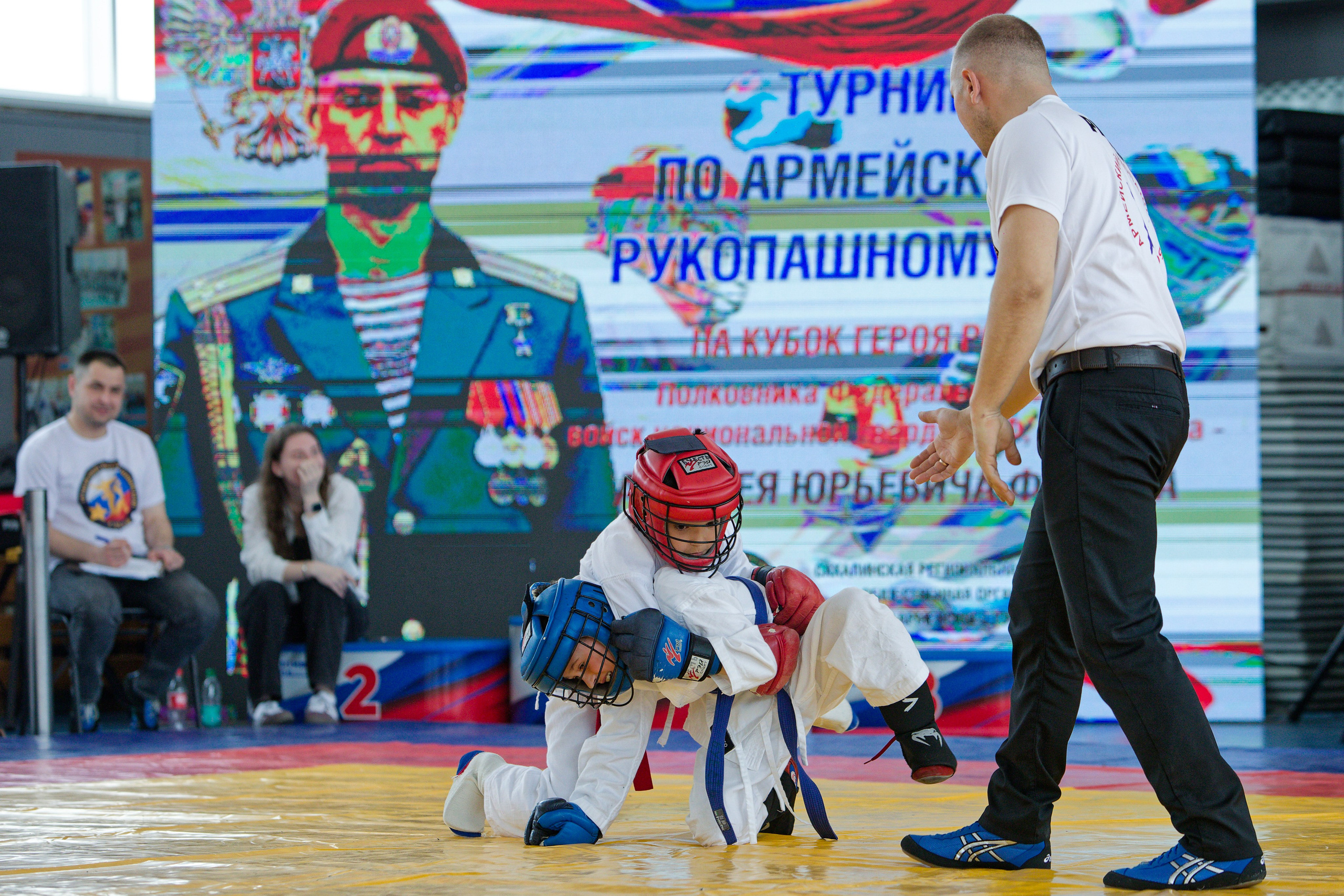 Турнир по армейскому рукопашному бою на кубок Героя России А. Ю. Фомина. Кутузов Евгений Фотограф в Южно-Сахалинске