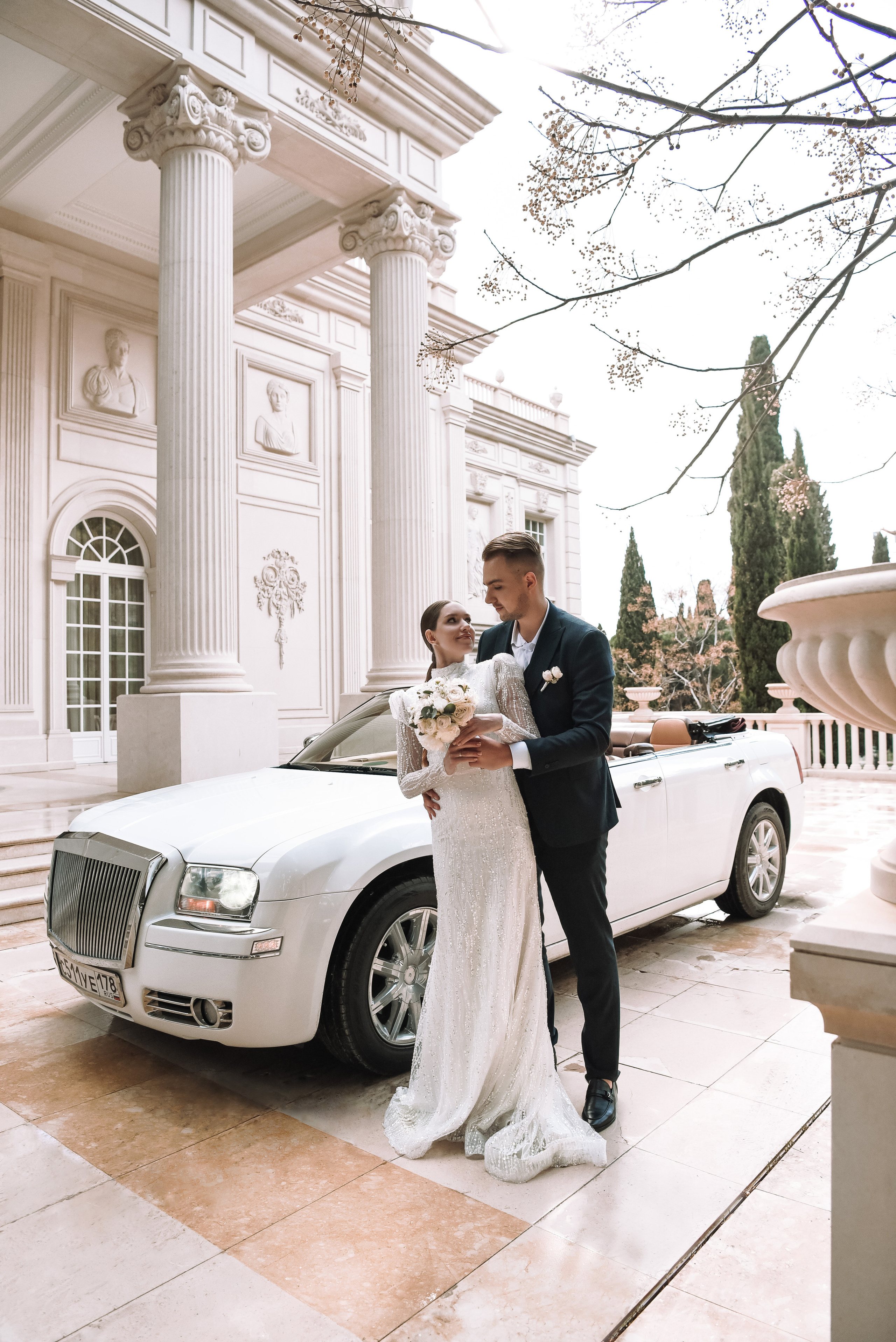 Александра и Евгений Вилла Нимфея. Свадебный фотограф. Крым и дальше!