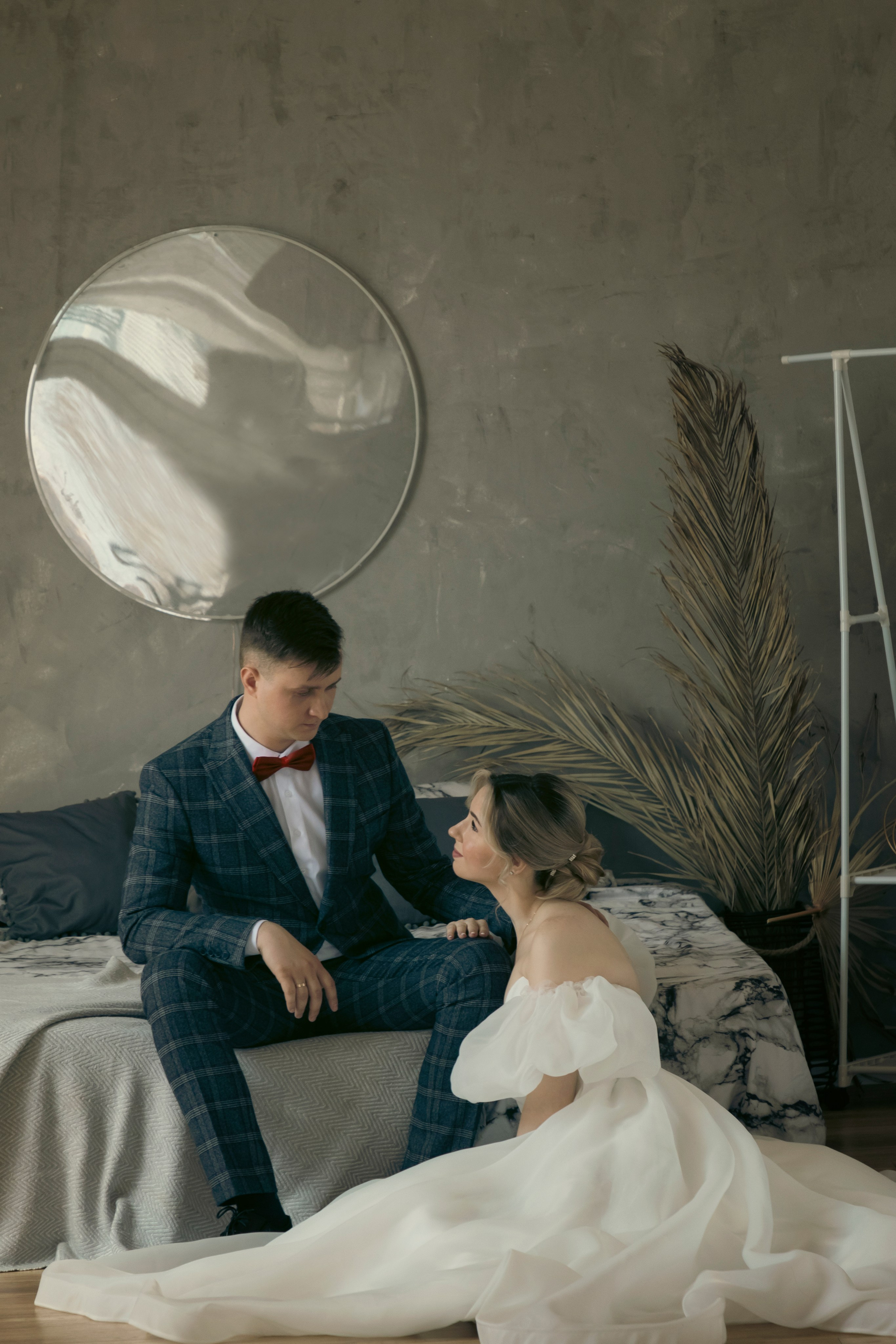 Свадебная фотосессия в студии. Фотограф в Туле — Борисов Николай