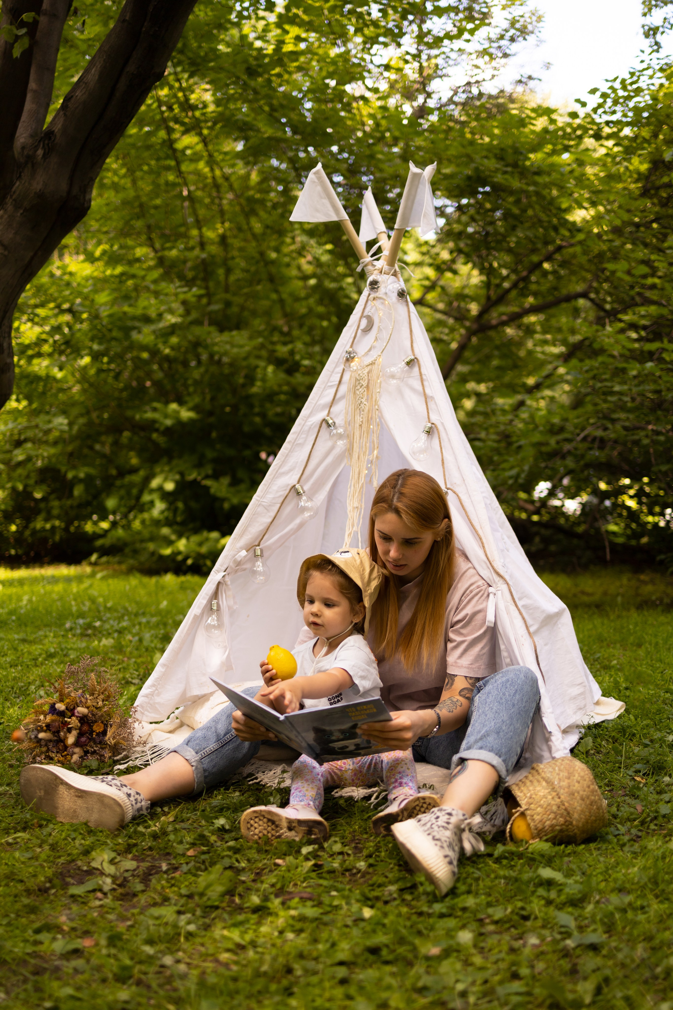 Boho wigwam (summer 2024). Семейный и детский фотограф, фотограф беременности, ньюборн в Москве