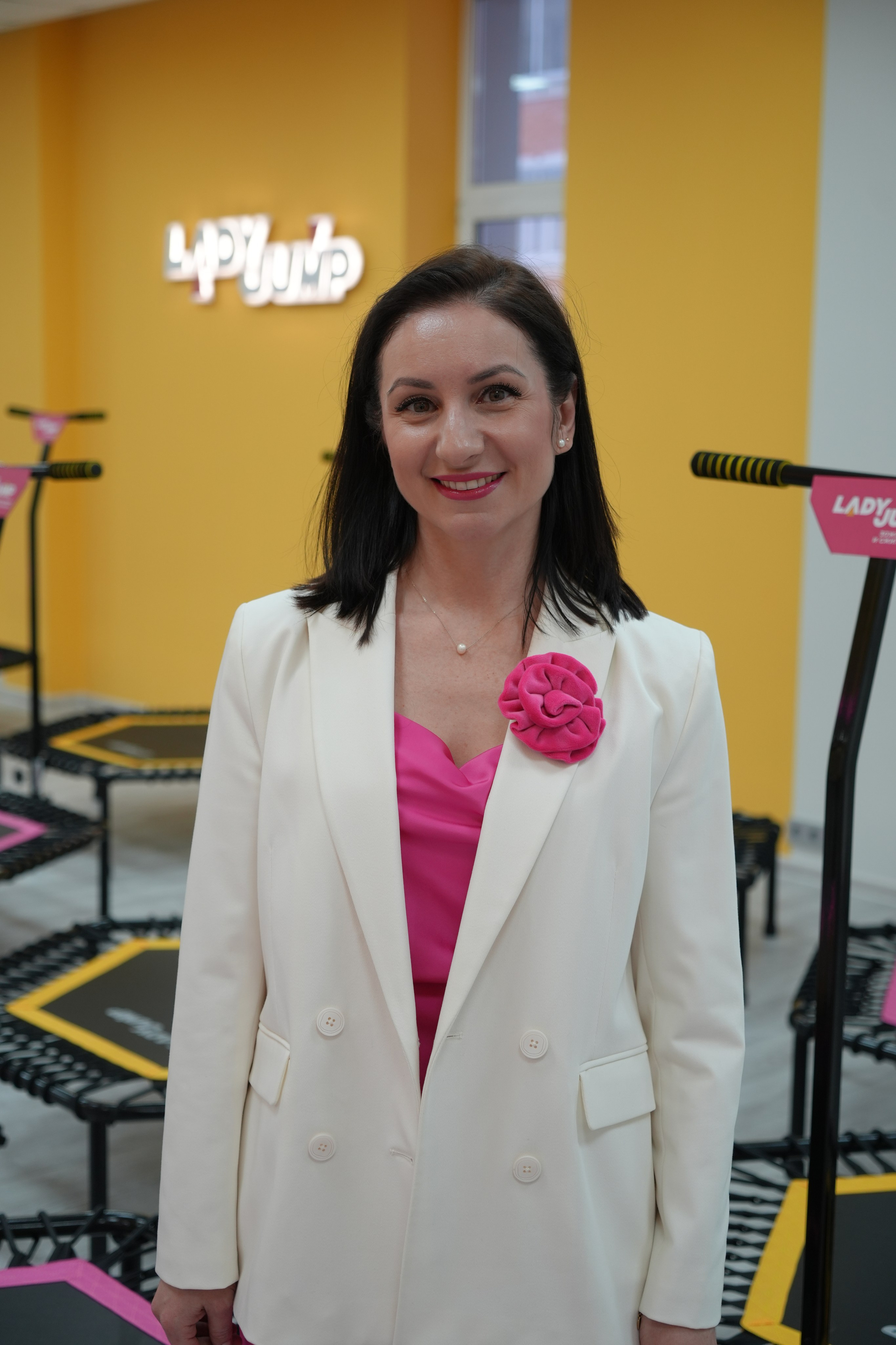 Открытие батутного центра «Lady Jump». Видеограф и Фотограф в Москве