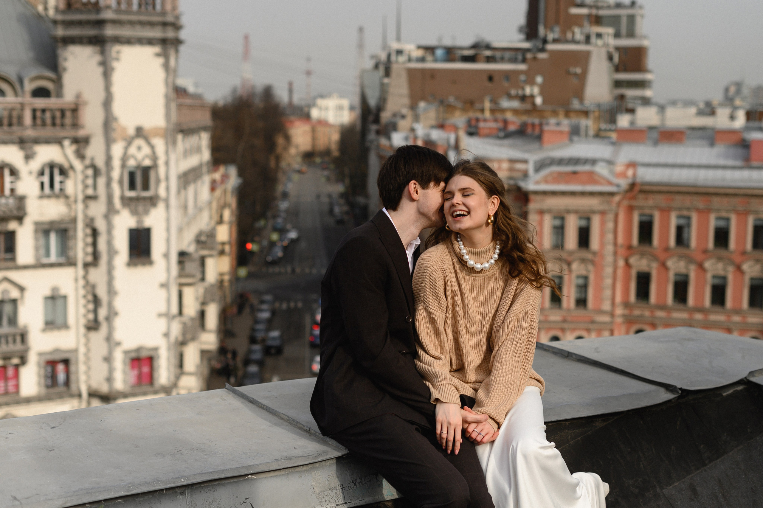 Питерский свадебный ужин и крыши…). Свадебный фотограф Тюмень Анастасия Битная