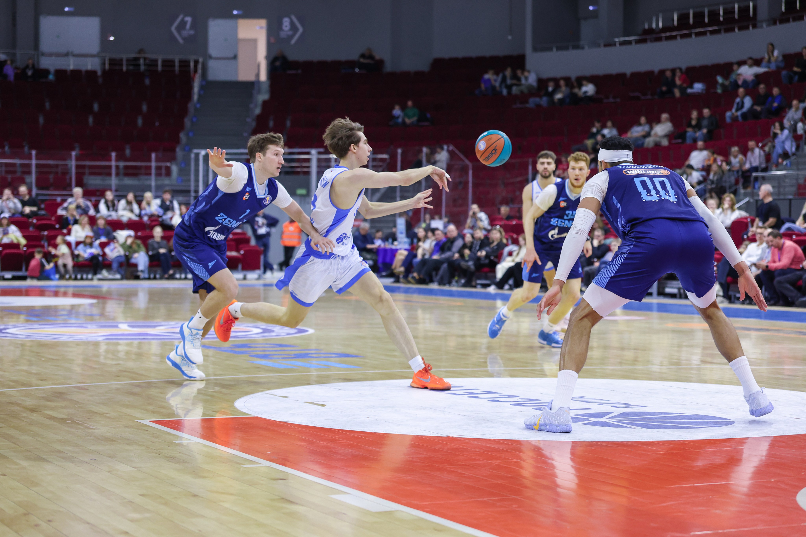 Баскетбол. Самара — Зенит. Единая лига ВТБ. Спортивный фотограф в Самаре