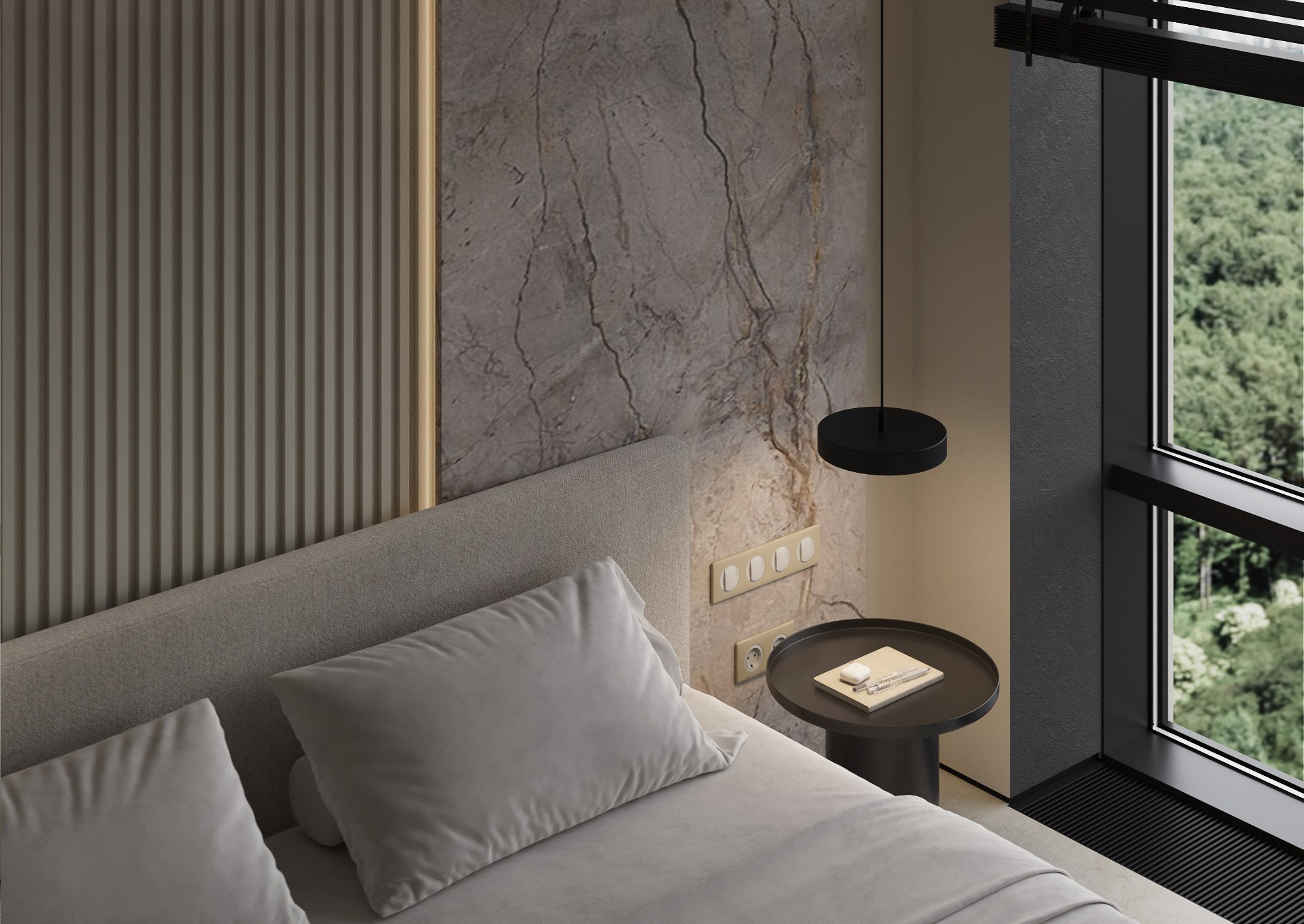 ЖК Very. Дизайн Мария Попова. 3D визуализатор интерьеров Ксения Жарко