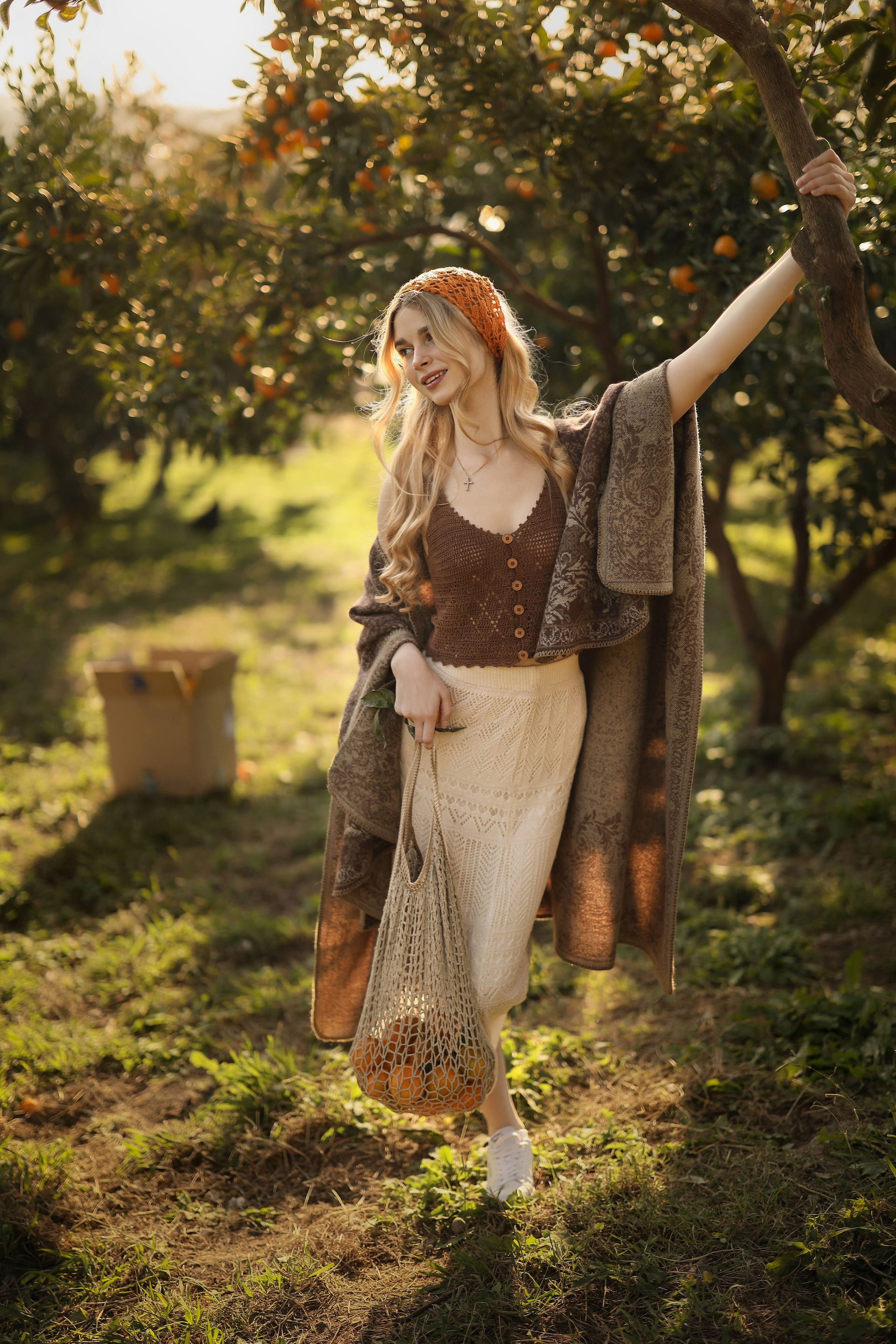 Фотосессия в мандариновом саду для Катерины. Свадебный и семейный фотограф в Абхазии Жанна Соснина