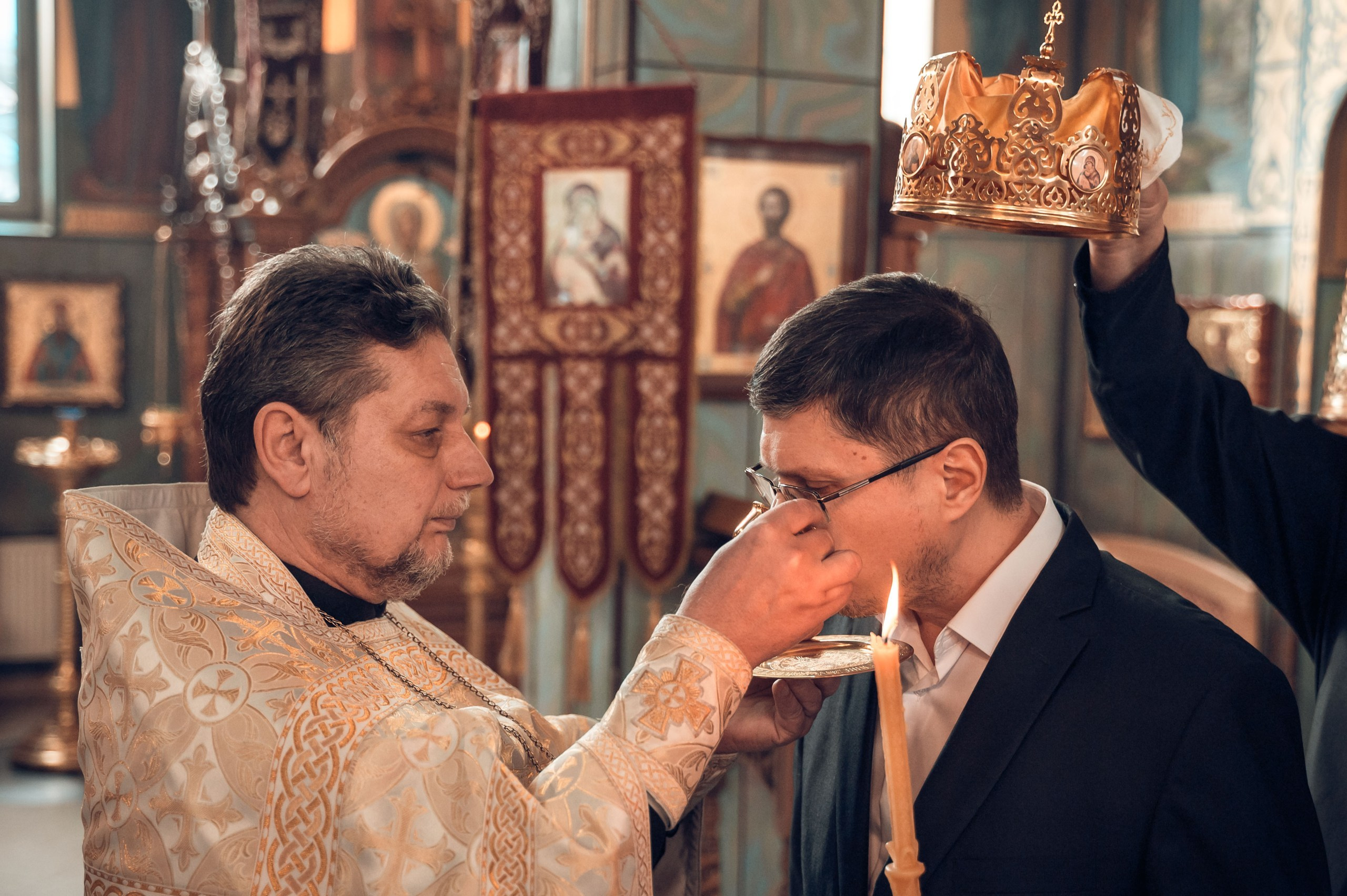 Таинство венчания Максима и Натальи. Фотограф на Таинство Венчания и Крещения в Краснодаре Абрамова Людмила