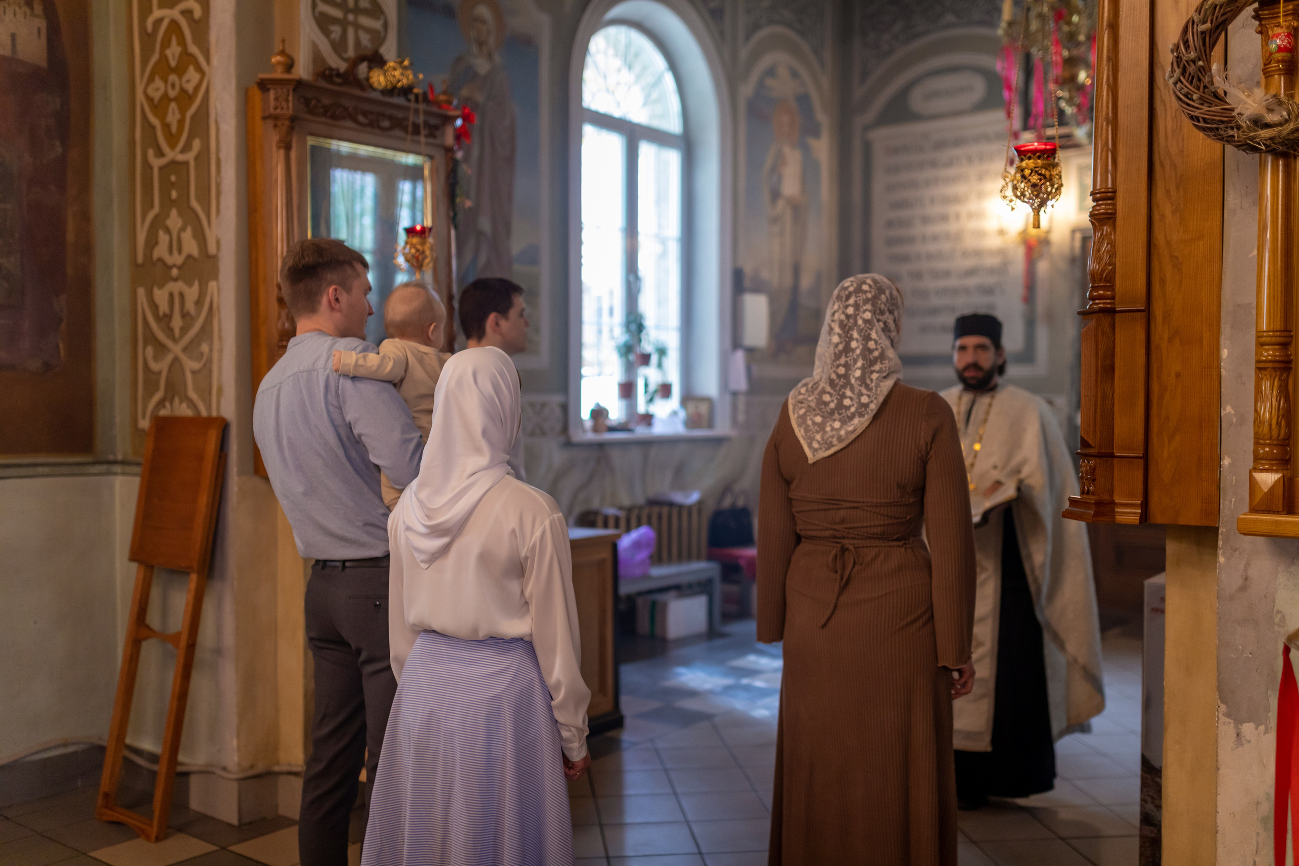 Крещение Савелия. Фотограф и Видеограф в Москве Дарья Арсентьева